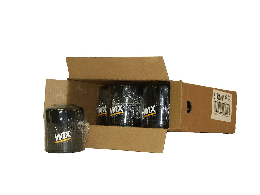 Wix 51040Mp Spin-On Lube Filter, 12 Pack