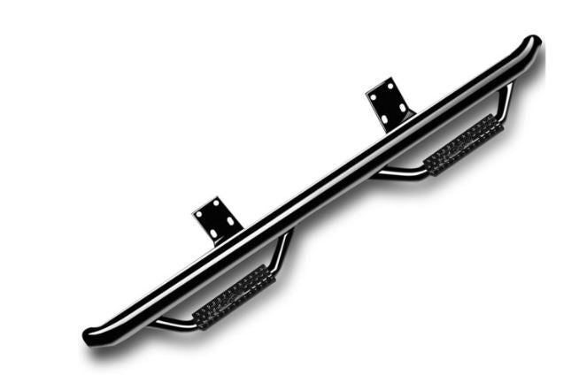 Realtruck Nerf Steps For Ford Bronco | Wheel-To-Wheel, Heavy Duty Steel, Gloss Black | F2156B | Fits 2021-2024 Ford Bronco 2-Door