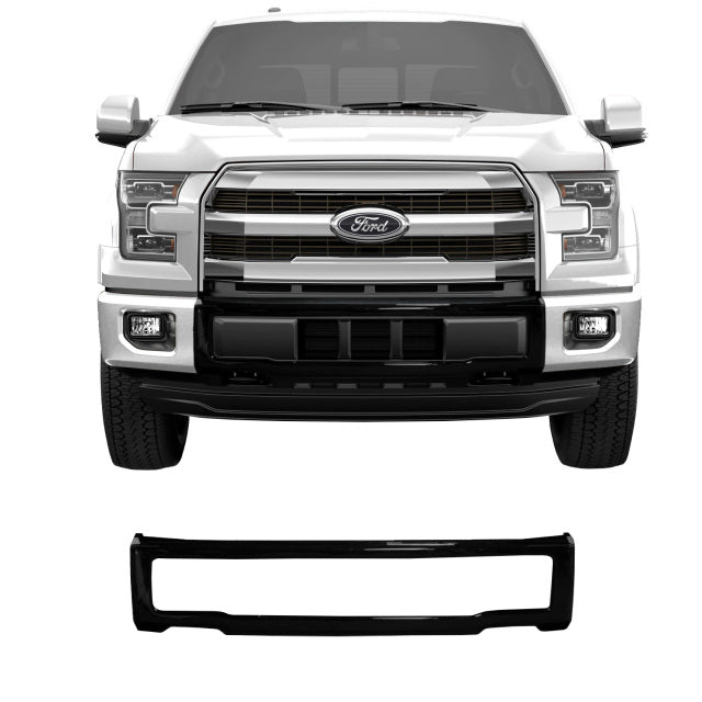 Bumpershellz Df0301 - Gloss Black Front Center Bumper Cover
