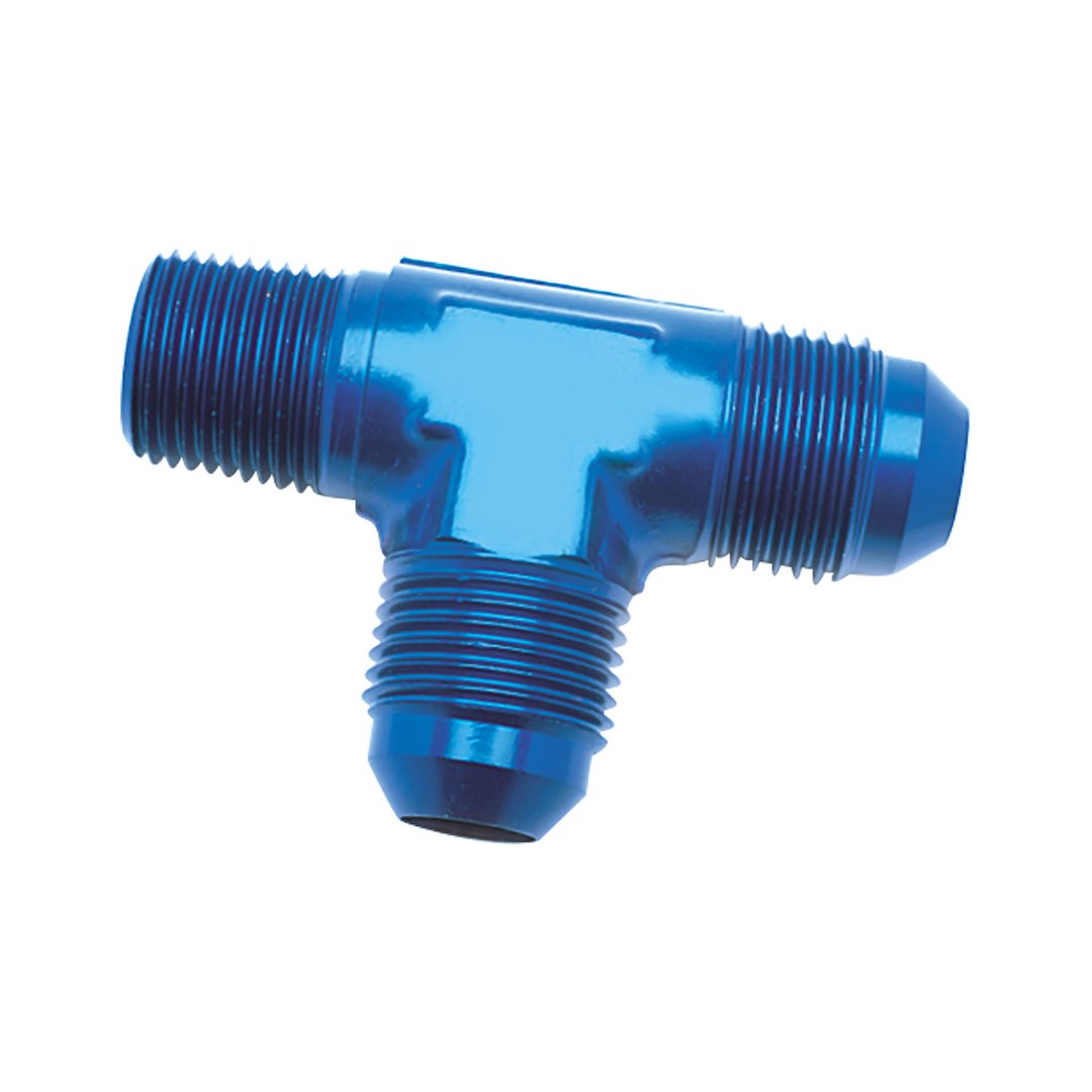 -8Anx3/8 Nptf Bl Fl To Pipe Run Tee
