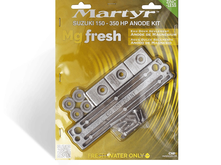 Titan Marine Products Msz150350M Magnesi Anodes Kit For Suzuki 150-350Hp