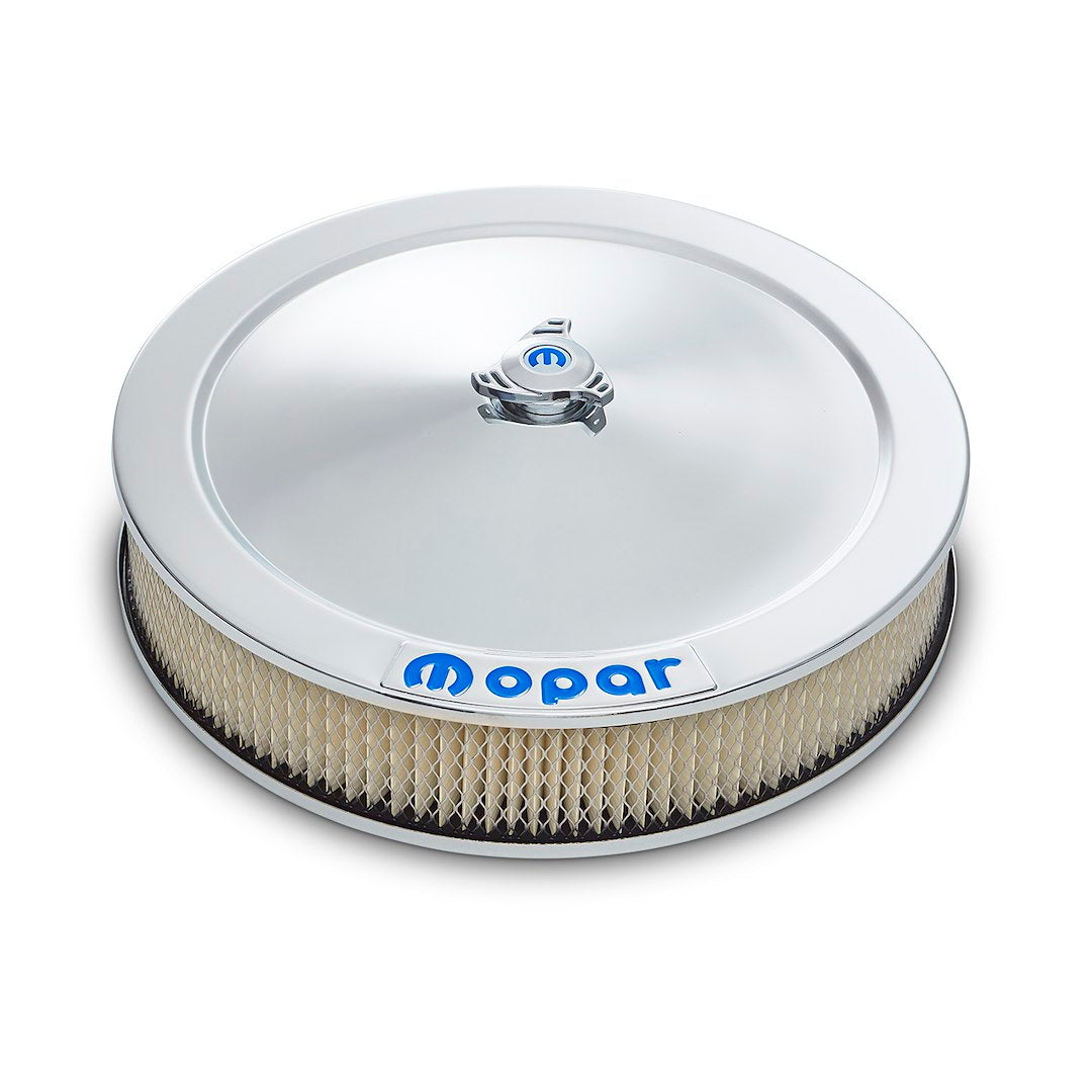 Proform14In Air Cleaner Blue Mo Par Emblem Chrome