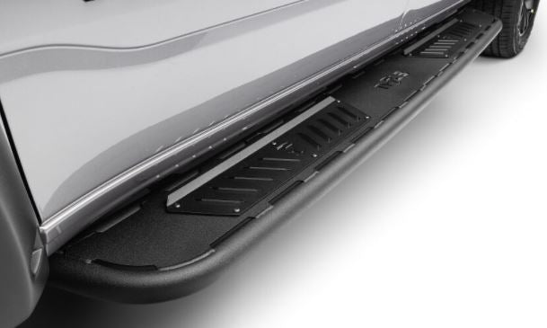 N-Fab Roan Running Boards For Ram | Cab Length, Extra Large 5.5' Step Plate, Textured Black | Nbd15Cc-Tx | Fits 2015.5-2023 Ram 1500, 2020-2021 2500 / 3500 Crew Cab All Beds, Srw / Drw Gas / Diesel