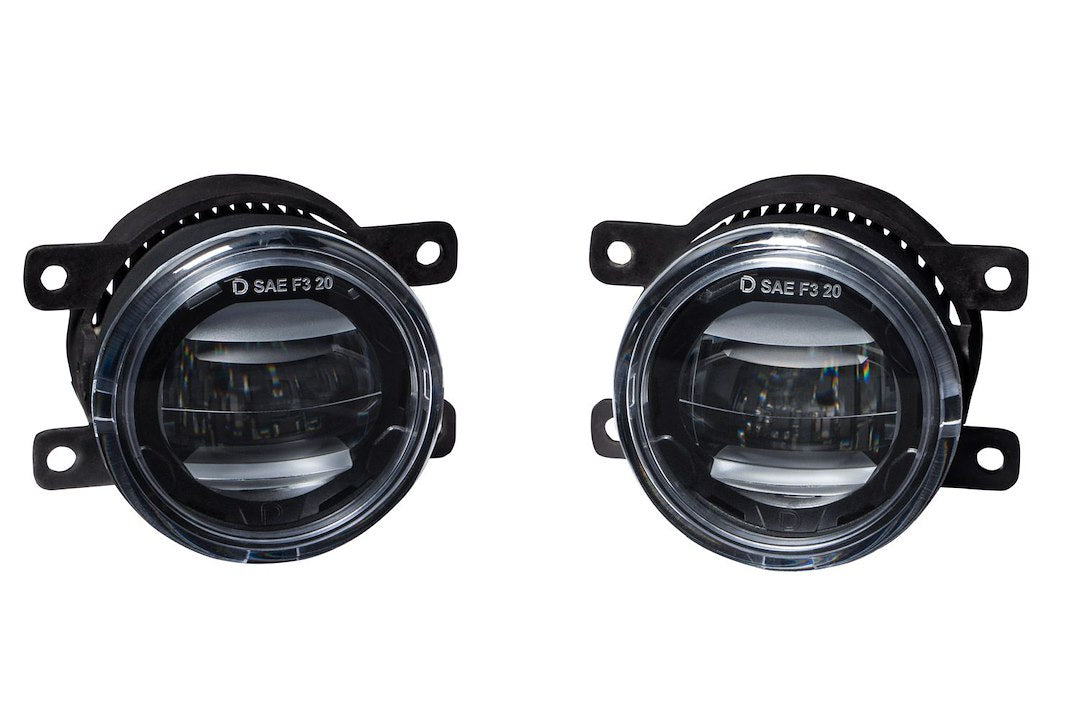 Diode Dynamics Ss3 Sae/Dot Type Cgx Fog Light Kit Compatible With Lexus, Gx 460/Is 250/Is 350, Toyota, 4Runner, White Sae Fog Pro With Backlight