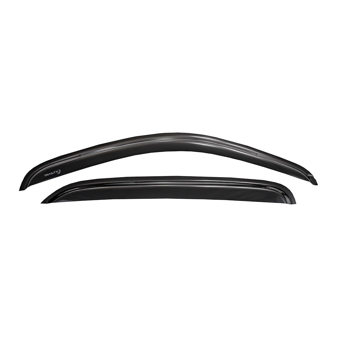 Trail Fx Bed Liners Trailfx Rain Guard Tape On Window Vent Visors Acrylic With A Smoke Tint 4 Piece Compatible With Silv/Sier Cb 99-07 - 4044H