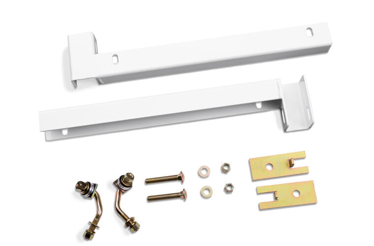 Realtruck Backrack Hardware Kit For Use W/ 21' Toolbox, White, N | 30117Tbw | Fits 2002-2025 Ram 1500/2500/3500