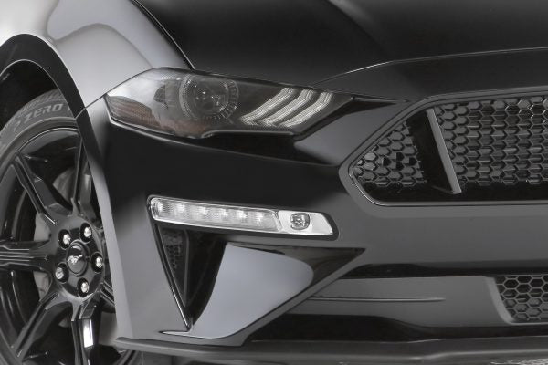 Gt Styling Gt0995X Carbon Fiber Look Headlight Cover Fits 2018-2020 Ford Mustang