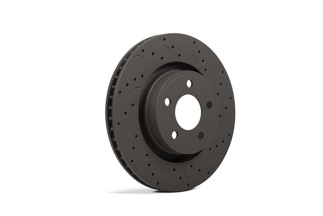 Hawk Performance - Street Brake Rotors - Talon Cross-Drilled And Slotted (Htc5400)