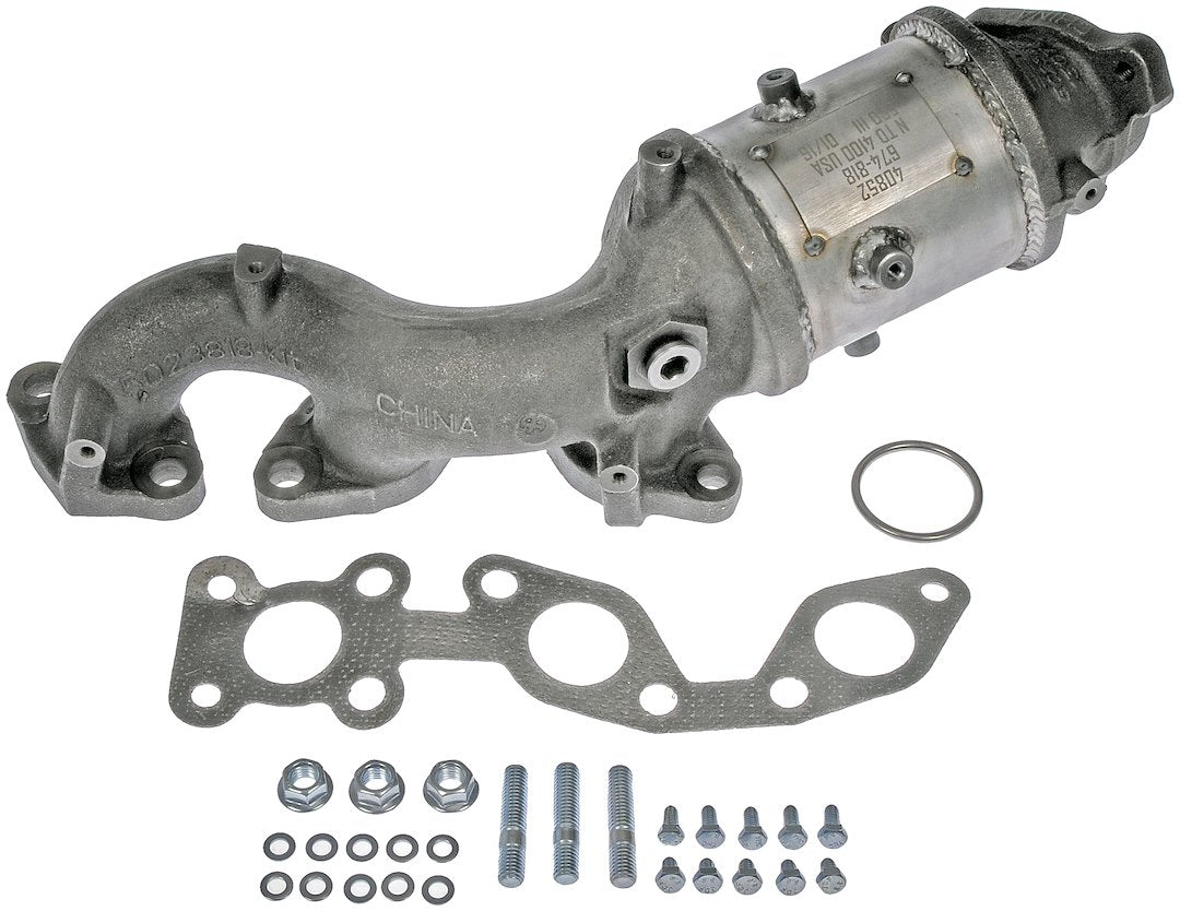 Dorman 673-818 Passenger Side Manifold Converter - CARB Compliant for Select Nissan Models, Made in USA