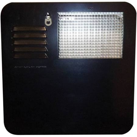 Suburban Manufacturing S6U-6261AEB 4 & 6 gal Water Heater Door  Black