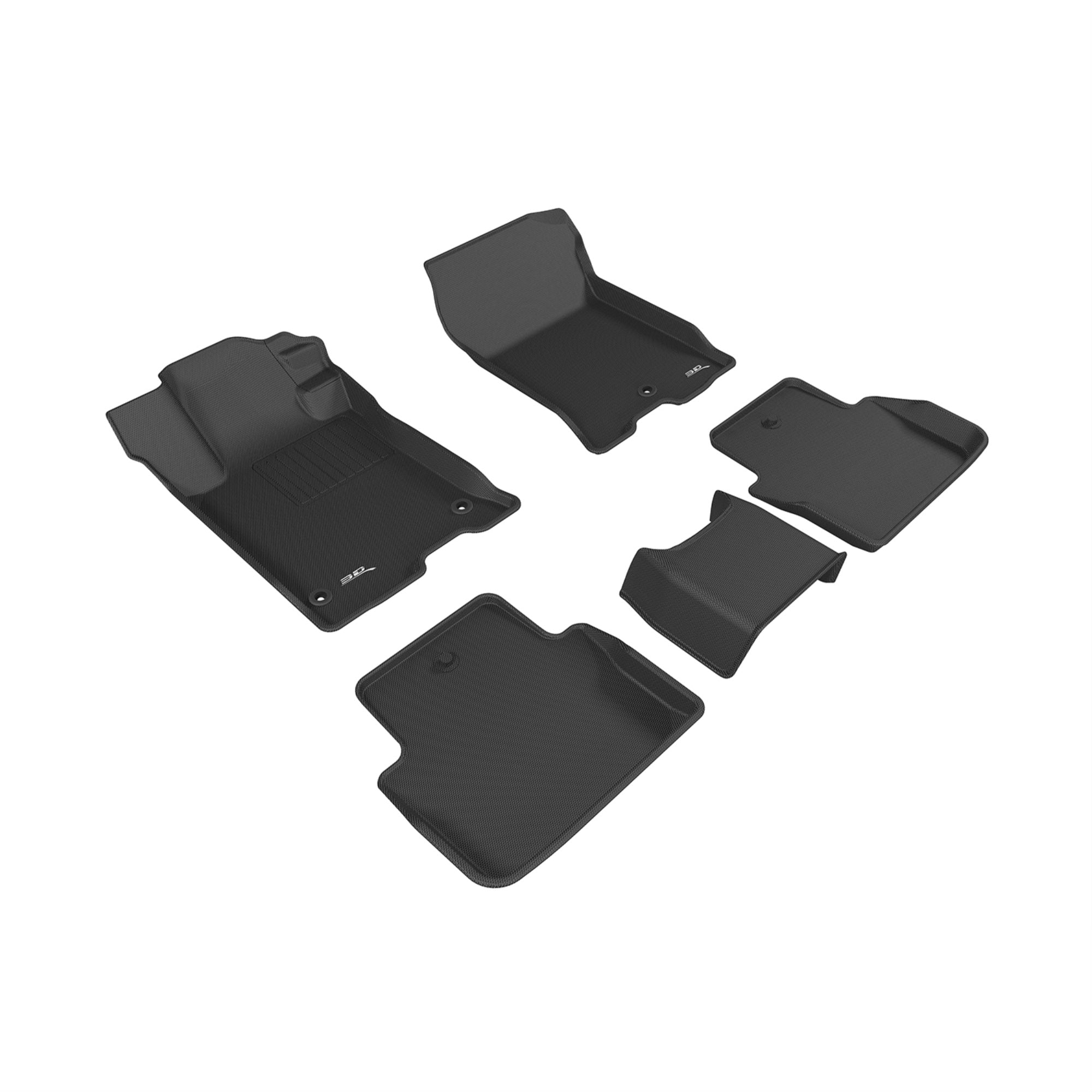 3D MAXpider ACURA TLX FWD 20152020 KAGU BLACK R1 R2