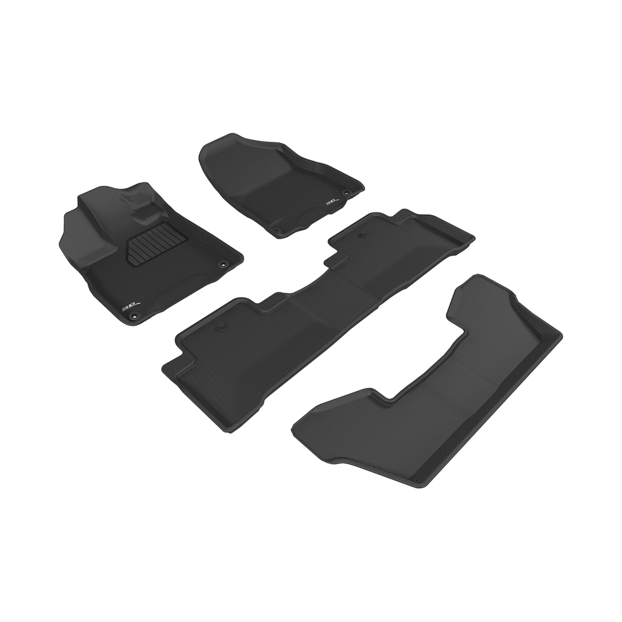 3D MAXpider ACURA MDX 6SEAT 20172020 KAGU BLACK R1 R2 R3