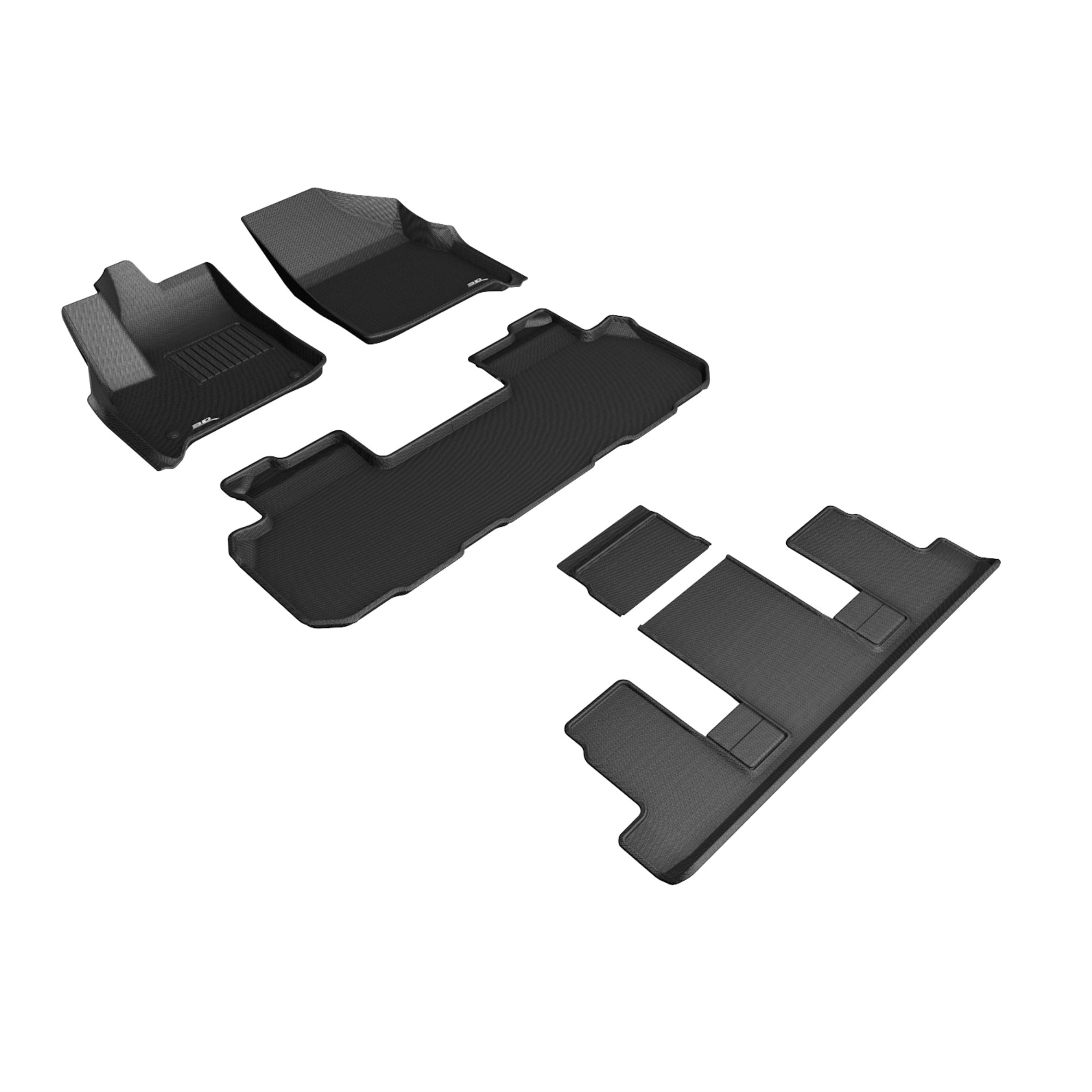 3D MAXpider CHEVROLET TRAVERSE 7SEAT 20182022 KAGU BLACK R1 R2 R3