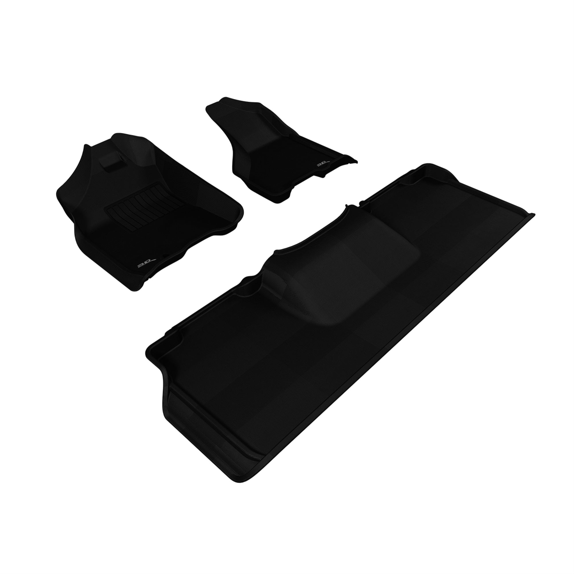 3D MAXpider DODGE RAM 2500 / 3500 MEGA CAB 20102012 KAGU BLACK R1 R2 (1 EYELET)