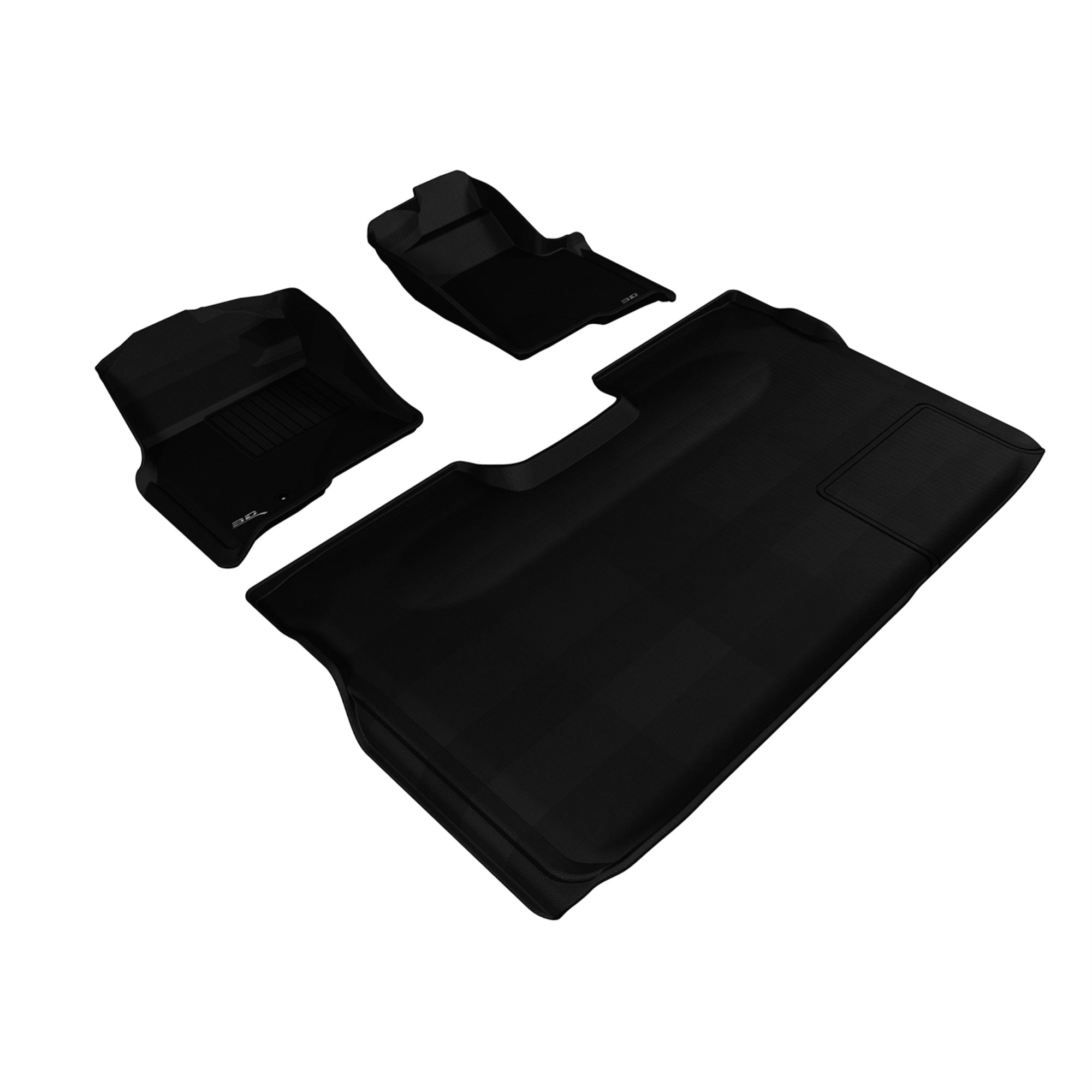 3D MAXpider FORD F150 20092010 SUPERCREW KAGU BLACK R1 R2 (1 EYELET, NOT FIT 4X4 M/T FLOOR SHIFTER, TRIM TO FIT SUBWOOFER)