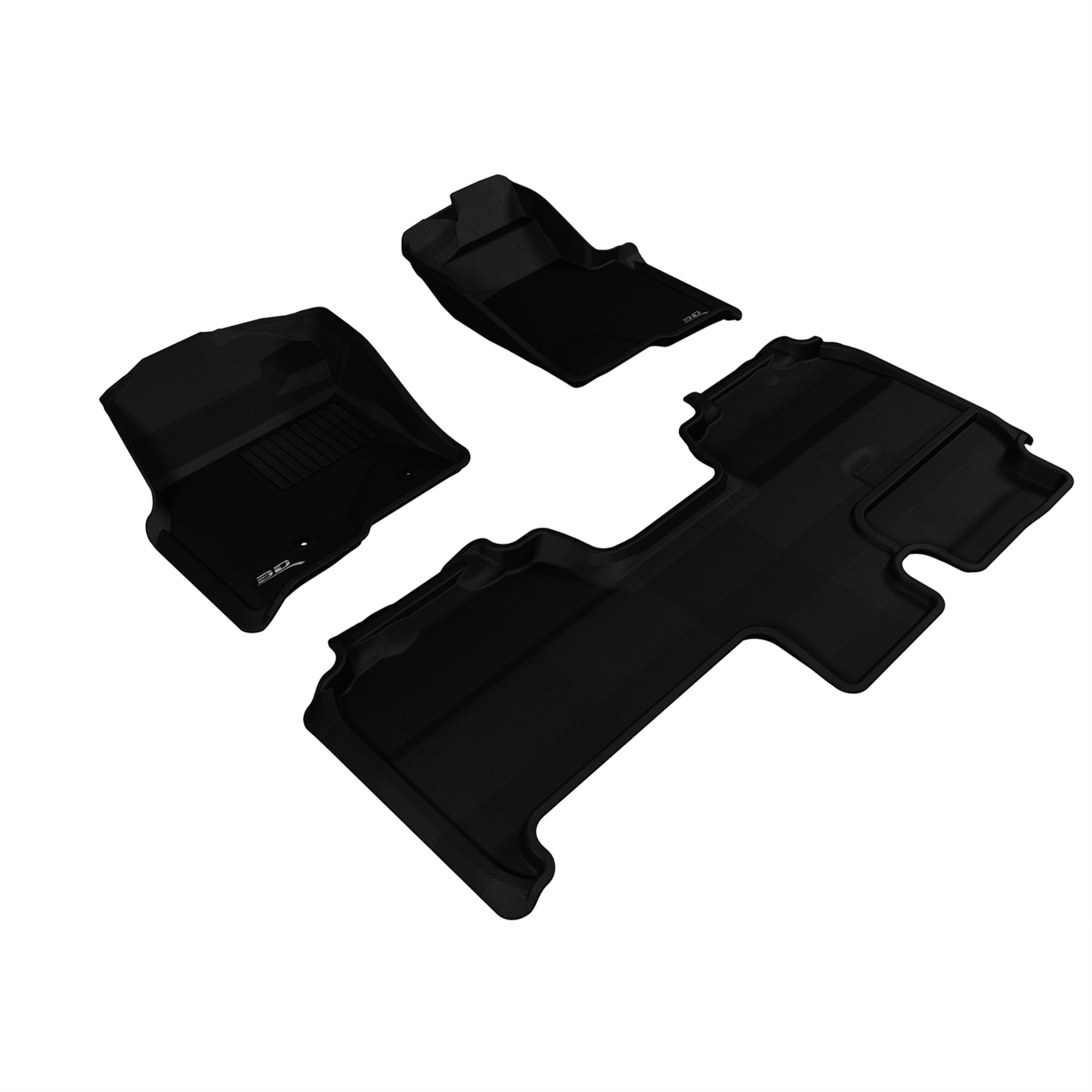 3D MAXpider FORD F150 20102014 SUPERCAB KAGU BLACK R1 R2 (2 POSTS, WITH HEATING DUCT, NOT FIT 4X4 M/T FLOOR SHIFTER, TRIM TO F