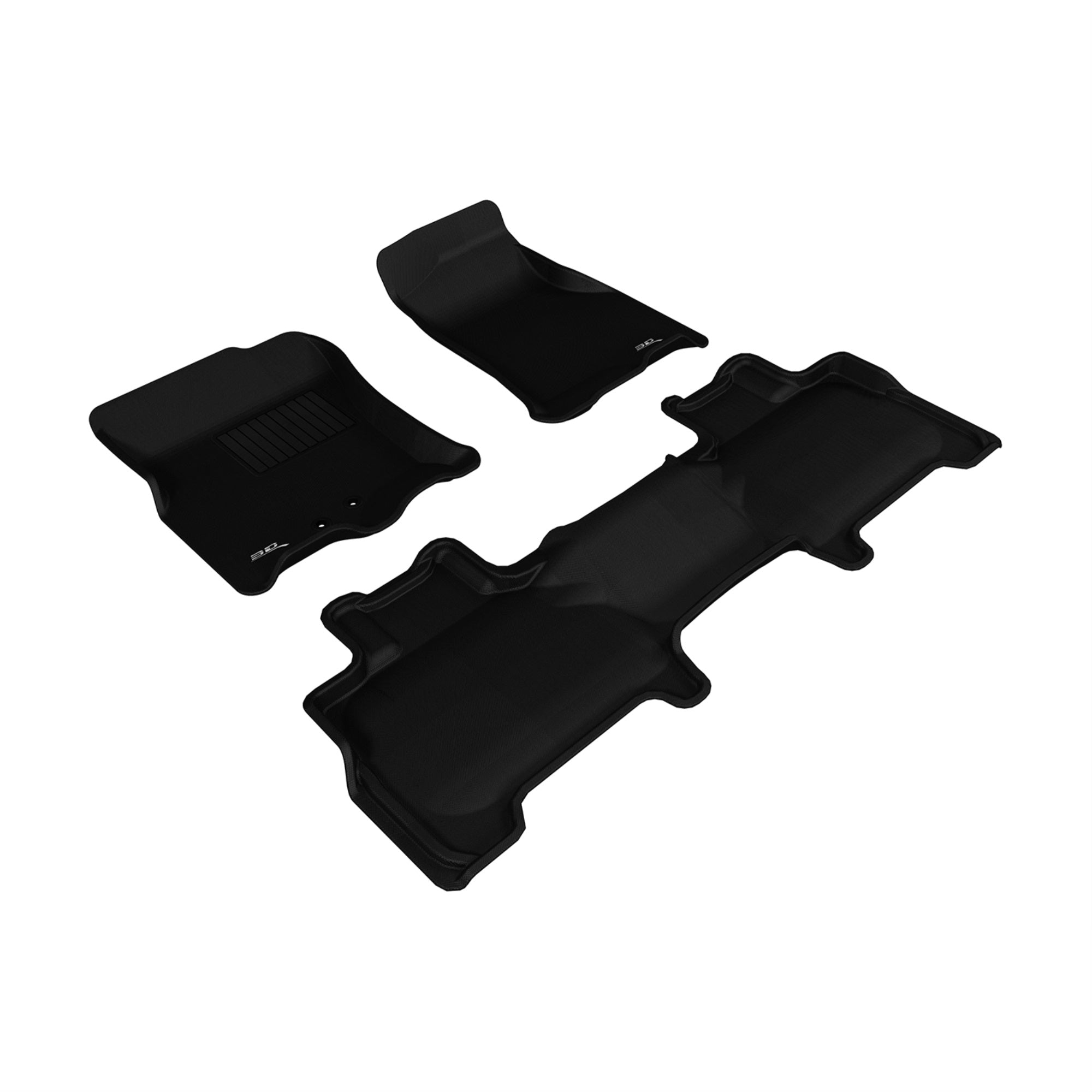 3D MAXpider FORD EXPEDITION WITH 2ND ROW CENTER CONSOLE 20112017 KAGU BLACK R1 R2