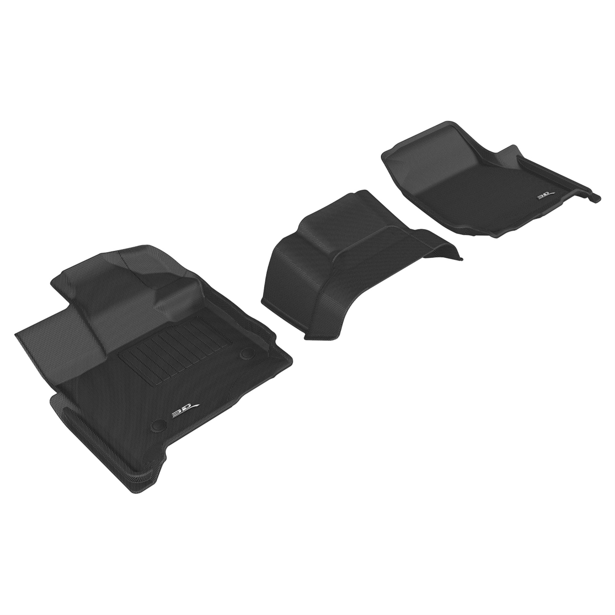 3D MAXpider FORD F150 20152022 SUPERCAB KAGU BLACK R1 (2 EYELETS, NOT FIT 4X4 M/T FLOOR SHIFTERS)