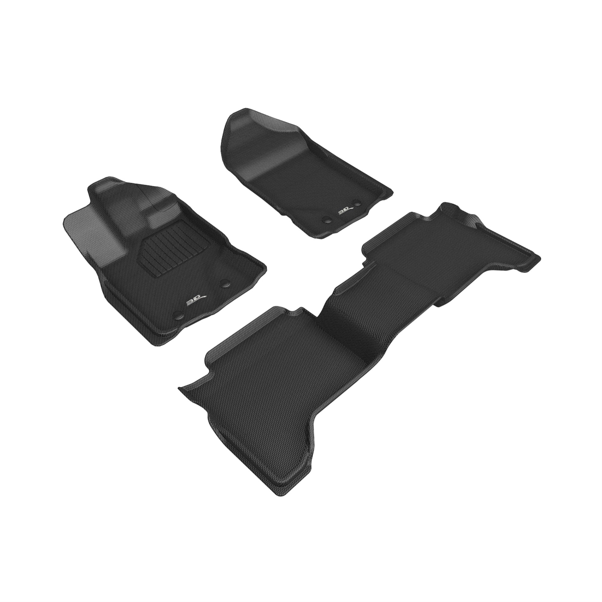 3D MAXpider FORD RANGER SUPERCREW 20192022 KAGU BLACK R1 R2