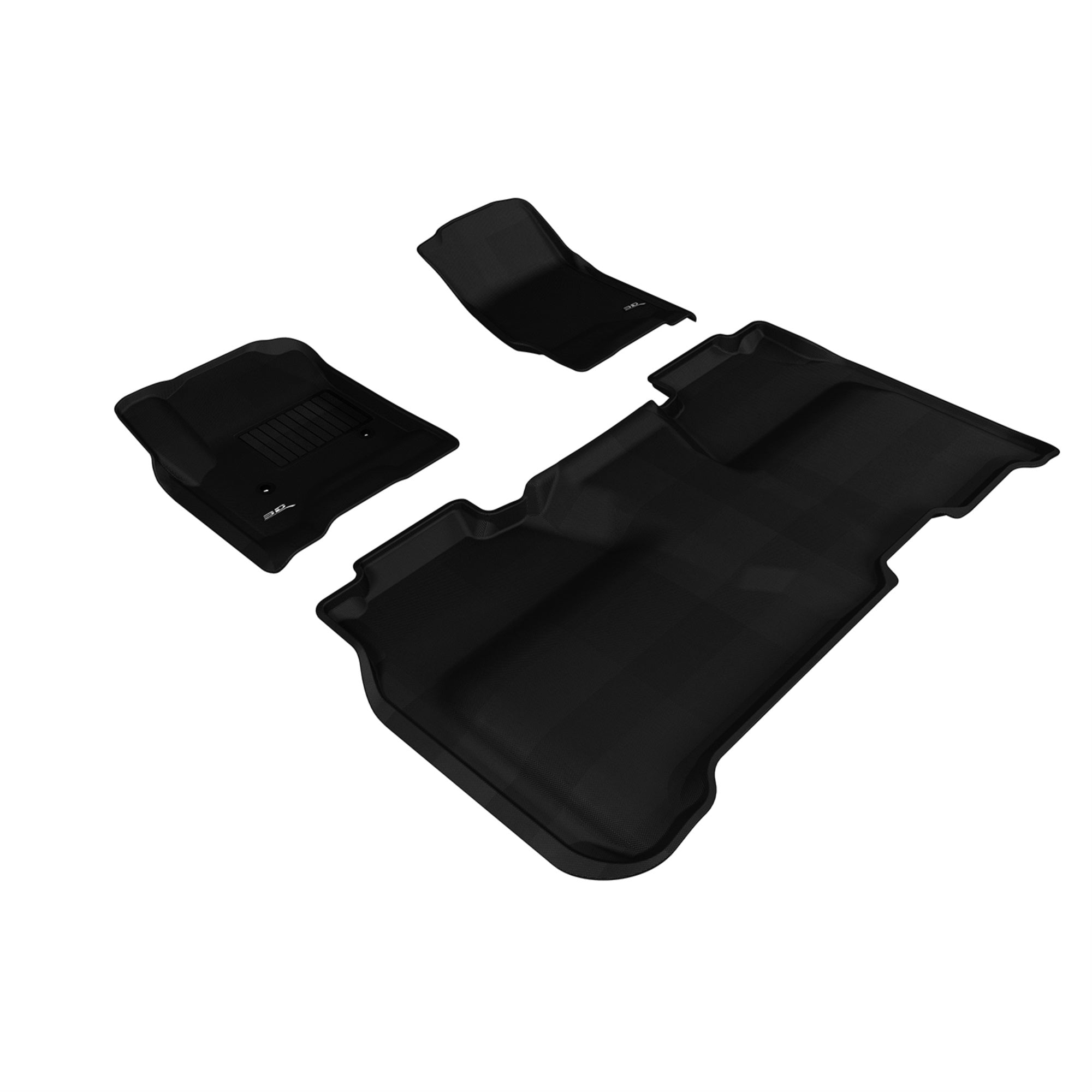 3D MAXpider GMC SIERRA 1500 CREW CAB 20142018 / 2500HD / 3500HD CREW CAB 20152019 KAGU BLACK R1 R2