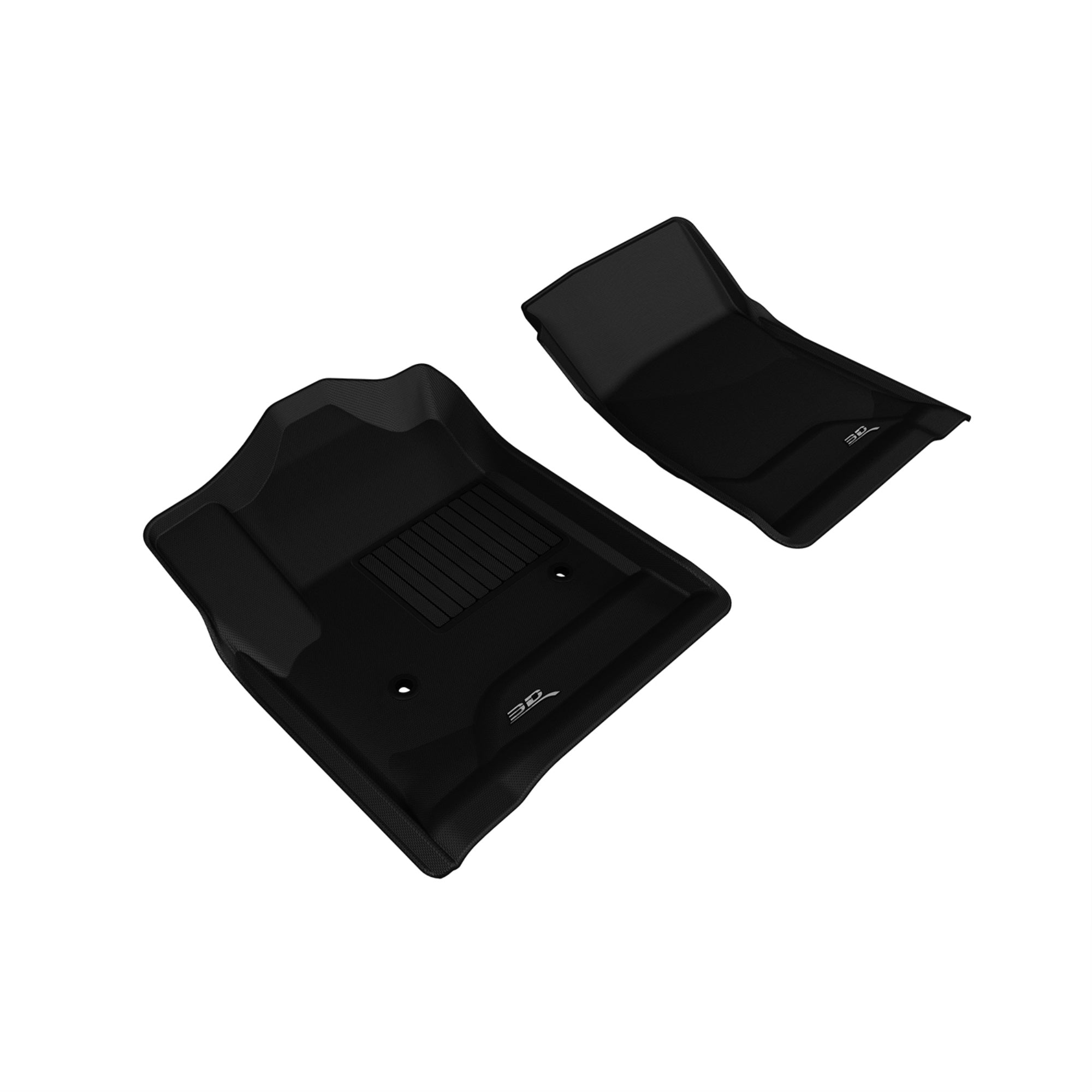 3D MAXpider GMC SIERRA 1500 / 2500HD / 3500HD REGULAR CAB 20142018 KAGU BLACK R1 (SINGLE ROW SET)