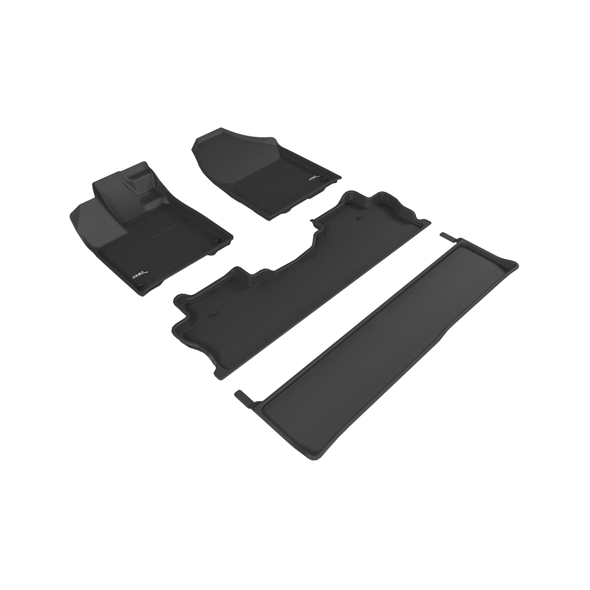 3D MAXpider HONDA RIDGELINE 20172022 KAGU BLACK R1 R2 R3