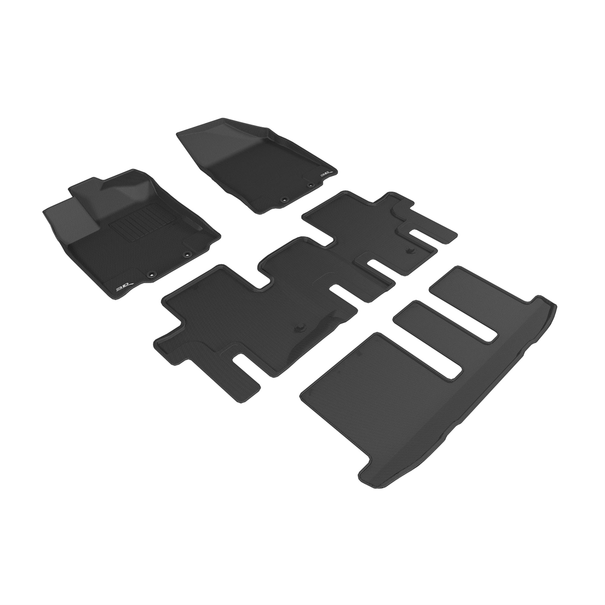 3D MAXpider INFINITI QX60 2014-2020 / JX 2013 KAGU BLACK R1 R2 R3