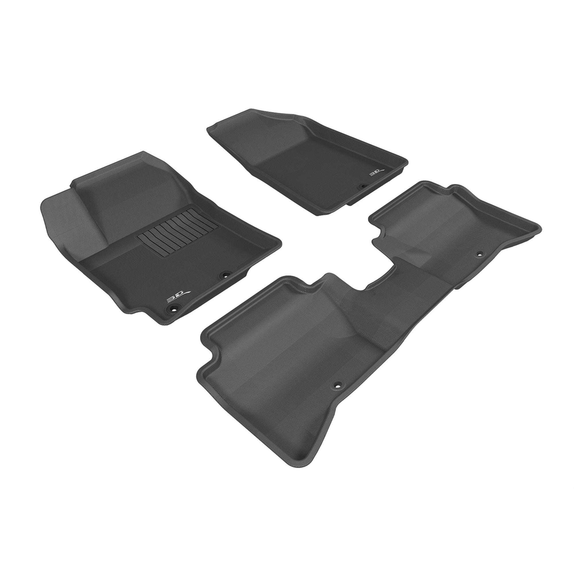3D MAXpider KIA RIO / RIO5 20142017 KAGU BLACK R1 R2