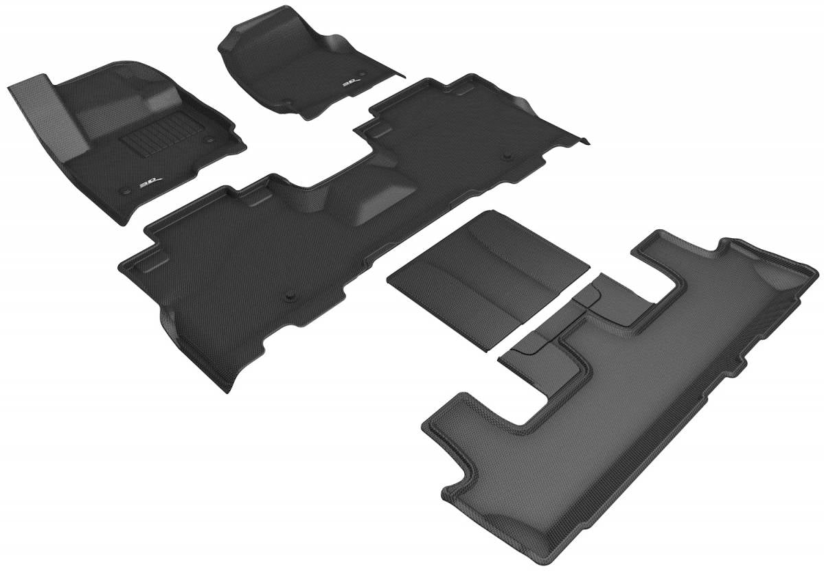 3D MAXpider LINCOLN NAVIGATOR WITH BUCKET 2ND ROW 20182021 KAGU BLACK R1 R2 R3