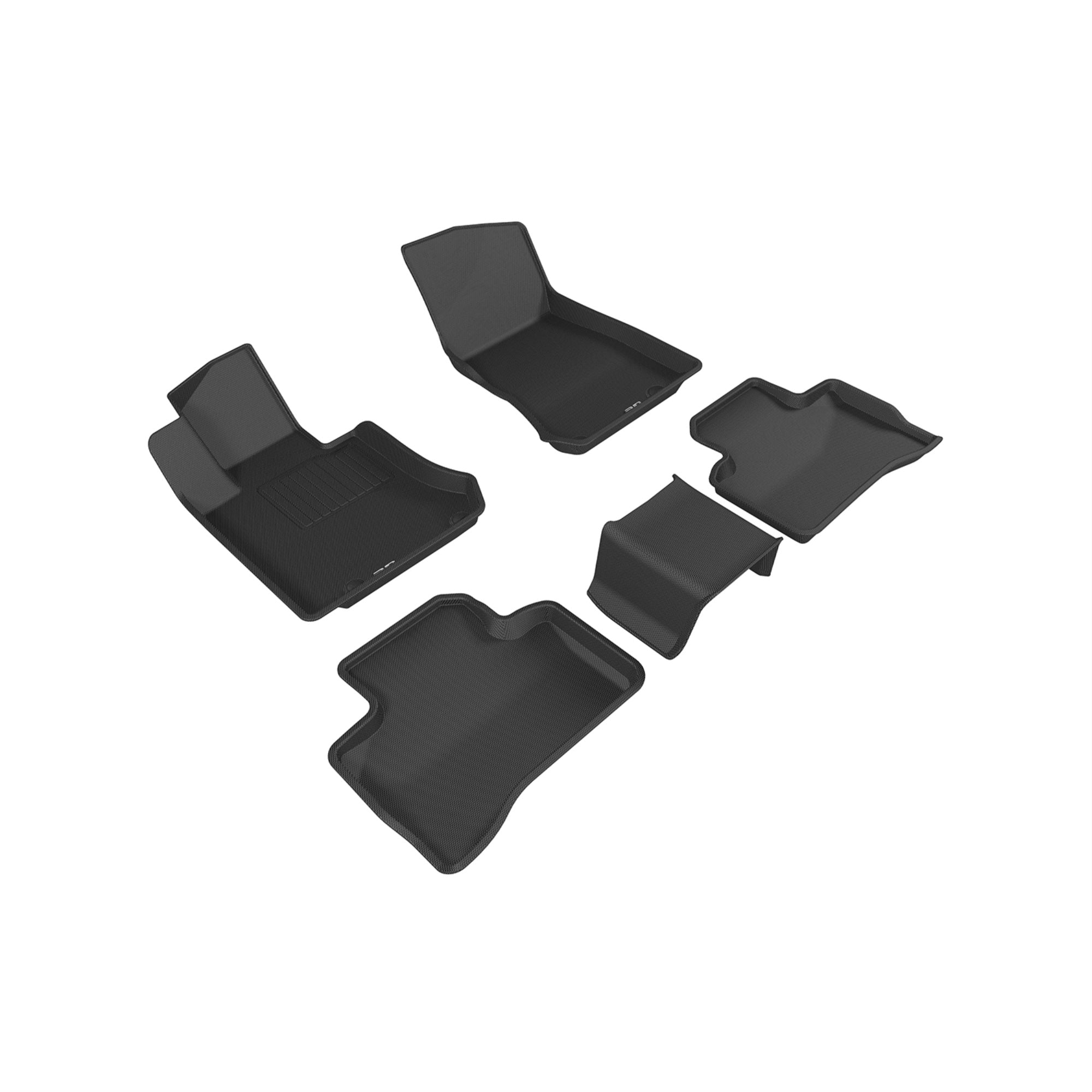 3D MAXpider MERCEDES-BENZ GLC-CLASS (X205) 2016-2022 KAGU BLACK R1 R2