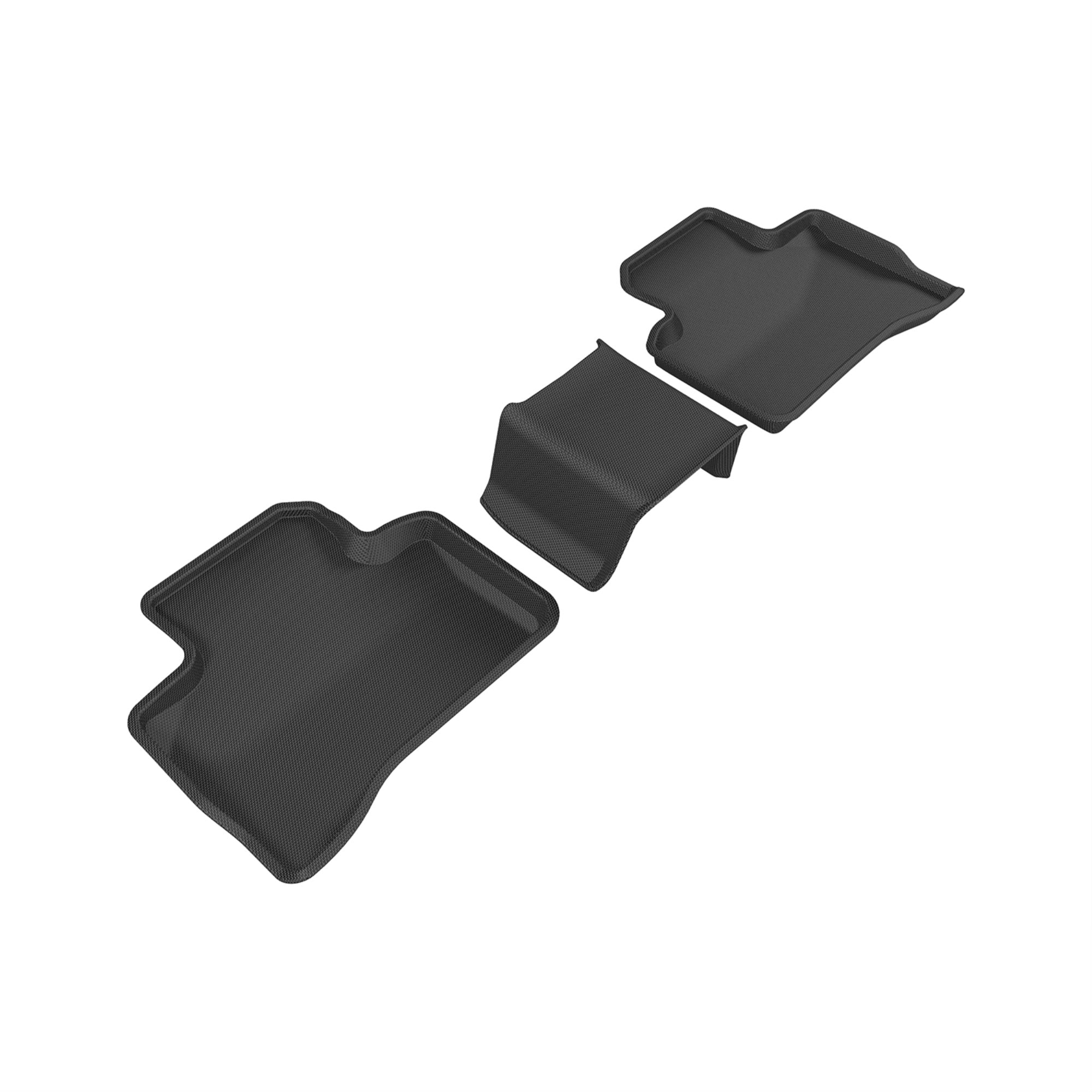 3D MAXpider MERCEDES-BENZ GLC-CLASS (X205) 2016-2022 KAGU BLACK R2 (3 PCS)