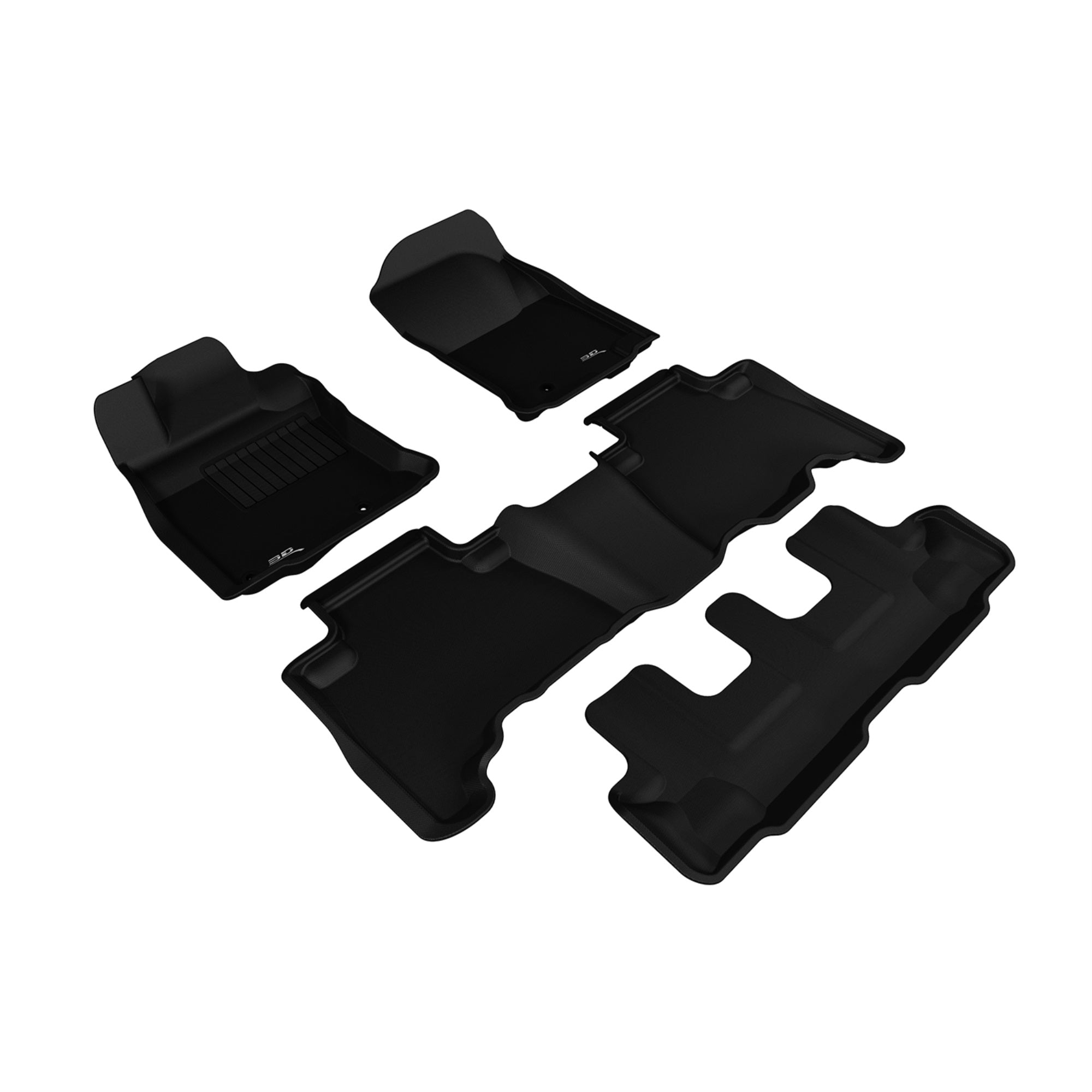 3D MAXpider TOYOTA 4RUNNER 20132022 KAGU BLACK R1 R2 R3 (POST)
