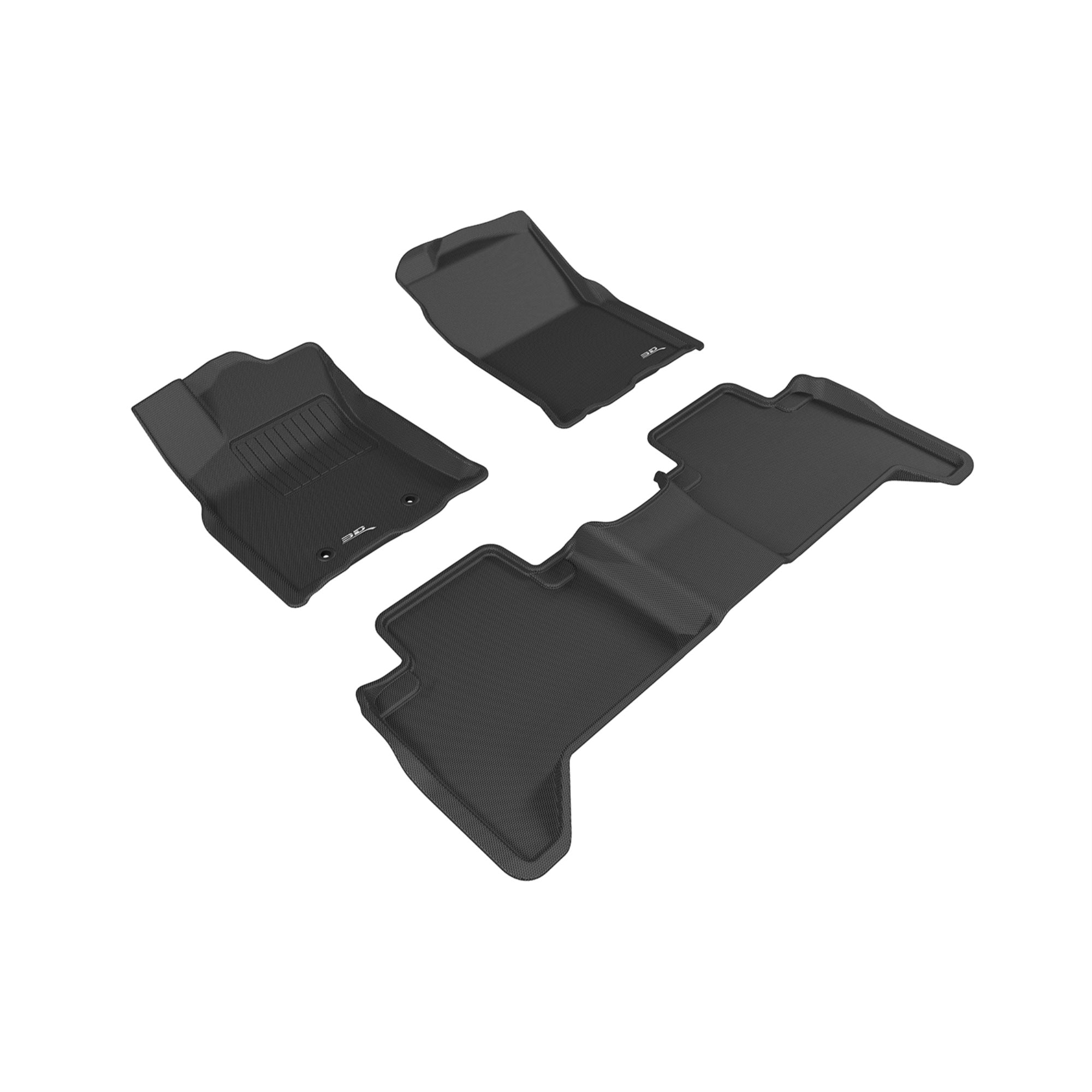 3D MAXpider TOYOTA TACOMA DOUBLE CAB 20162017 KAGU BLACK R1 R2 (PASSENGERS SIDE NO RETENTION)