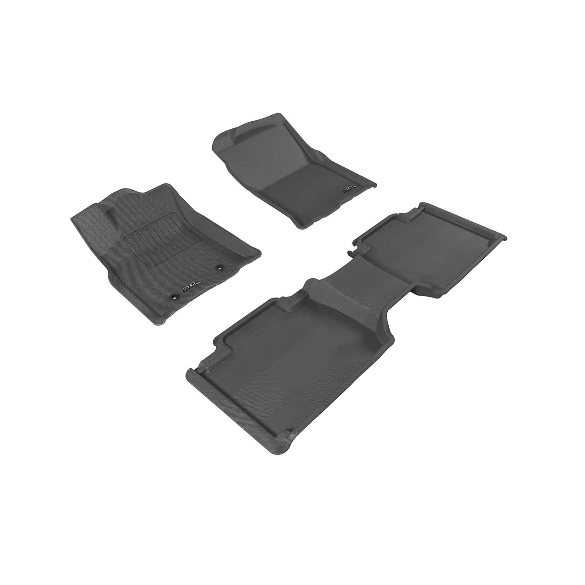 3D MAXpider TOYOTA TACOMA ACCESS CAB 20162017 KAGU BLACK R1 R2 (R1 NO RETENTION IN PASSENGERS SIDE, R2 WITH SEATS)