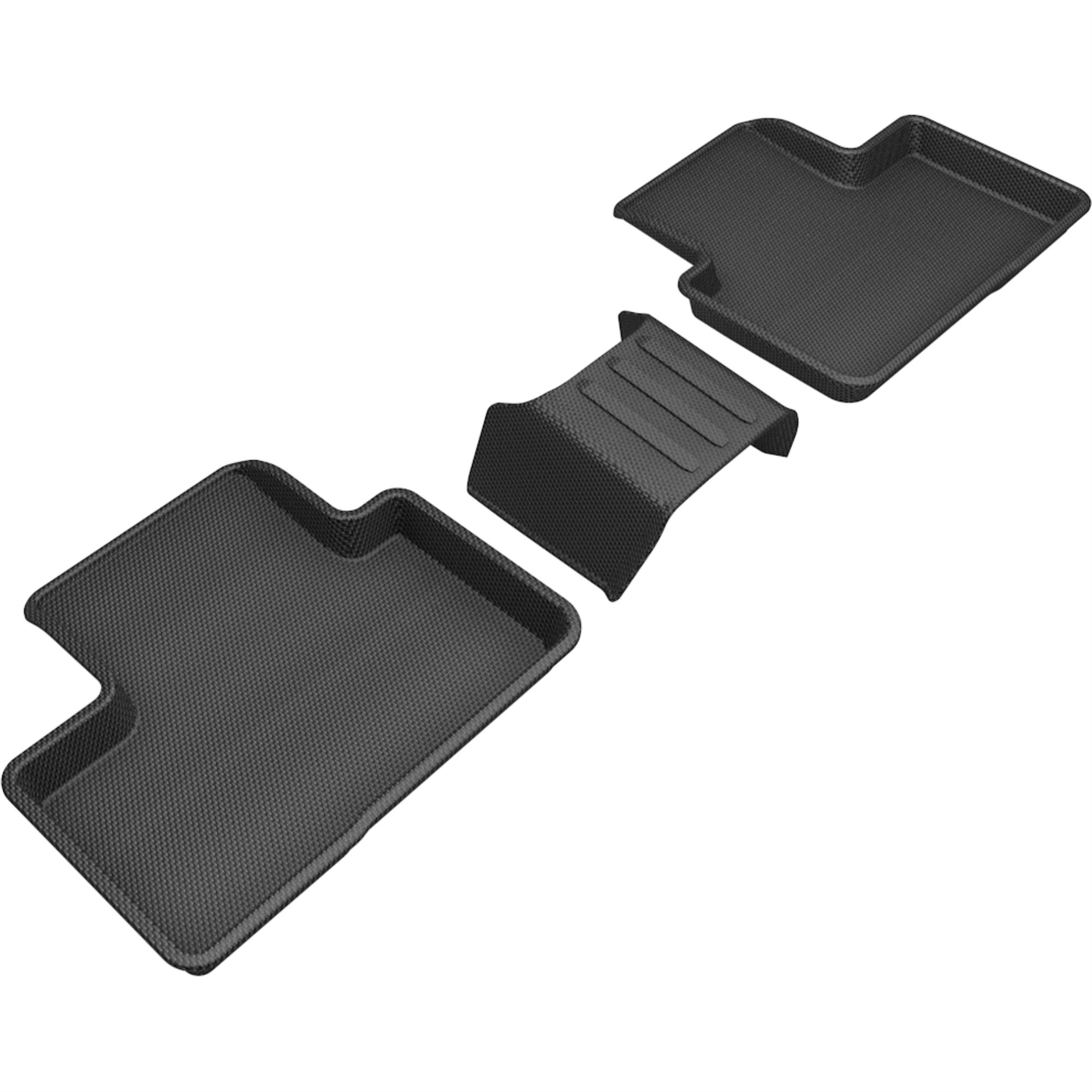 3D MAXpider VOLVO XC40 20192022 KAGU BLACK R2 (3 PIECES DESIGN)