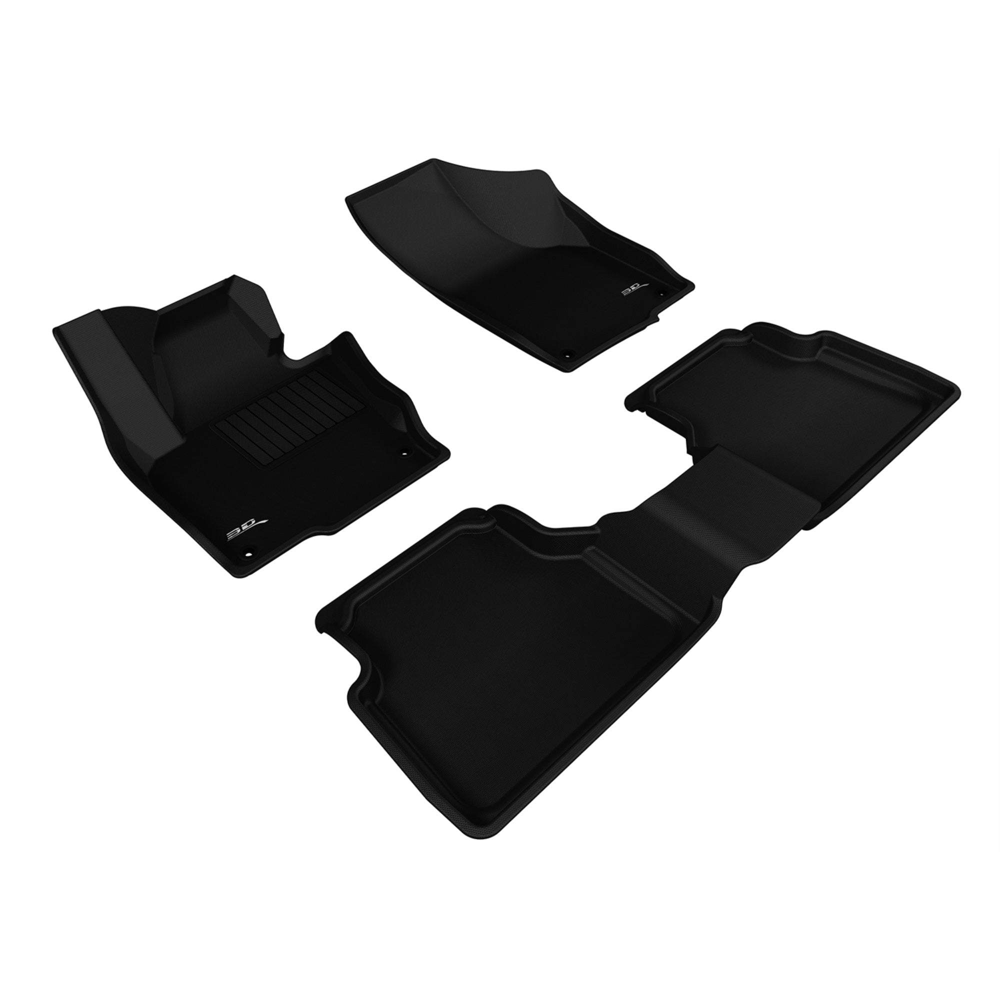 3D MAXpider VOLKSWAGEN TIGUAN 20092017 / TIGUAN LIMITED 20182019 KAGU BLACK R1 R2