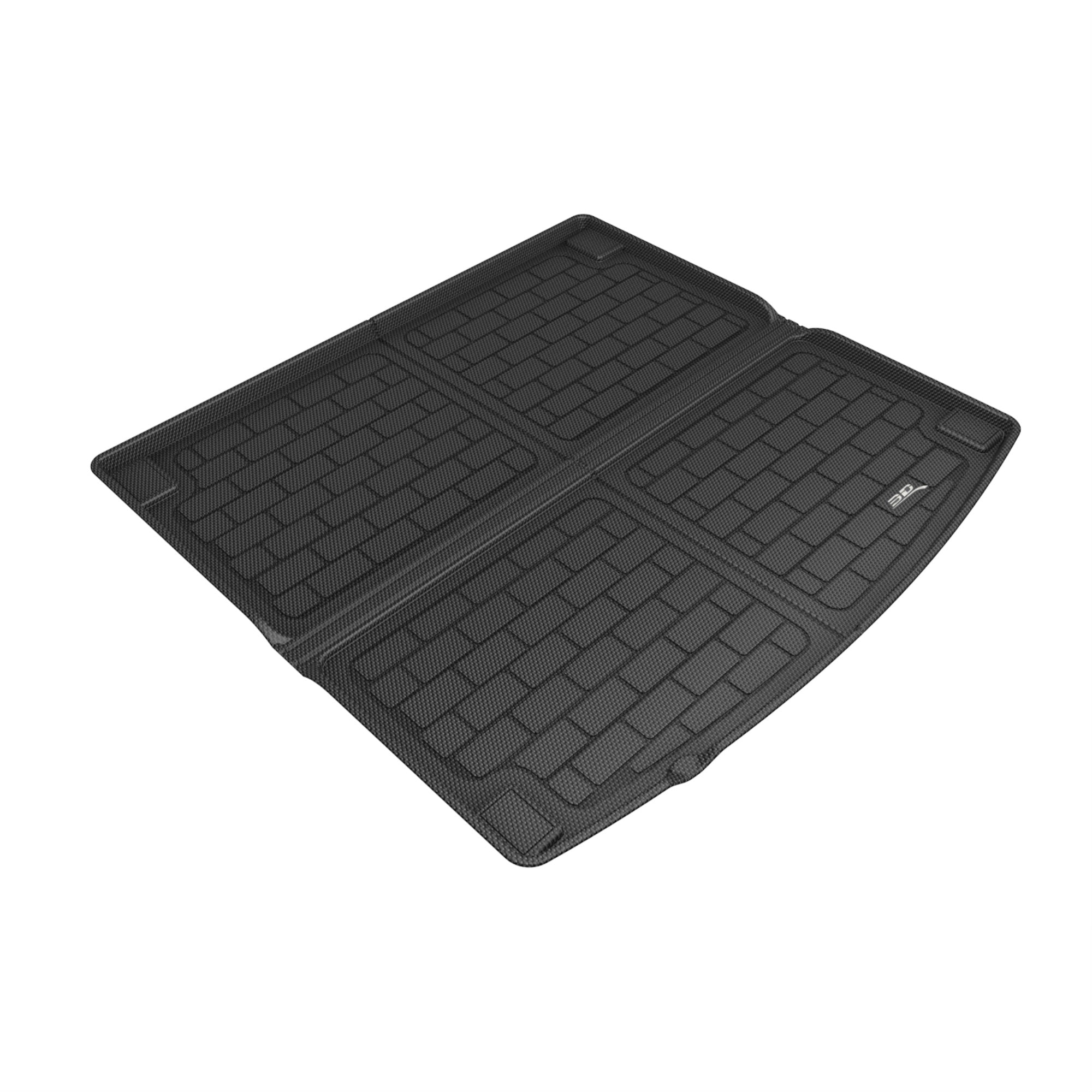 3D Maxpider Porsche Cayenne 2019-2021 / Cayenne Gts 2021-2021 Kagu Black Cross Fold Cargo Liner