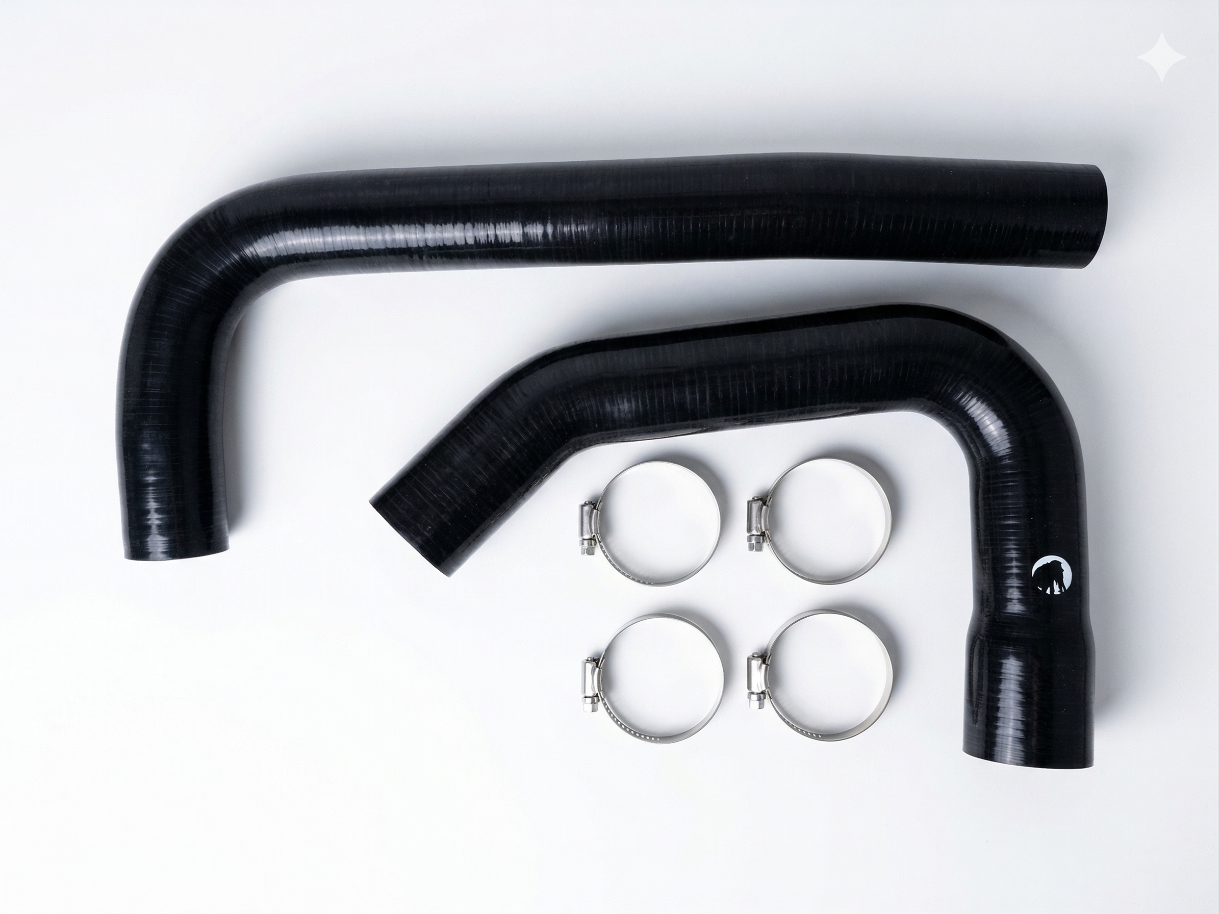 Heavy Duty Silicone Coolant Hose Kit Compatible With 2015-2018 Dodge Ram Cummins 2500 3500 6.7L Diesel