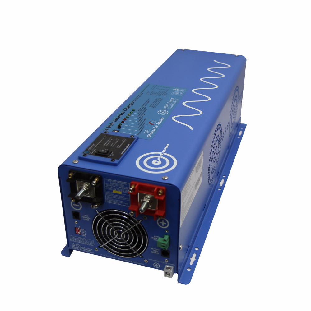 6000 Pure Sine Inverter Charger 48Vdc To 120Vac (Only)