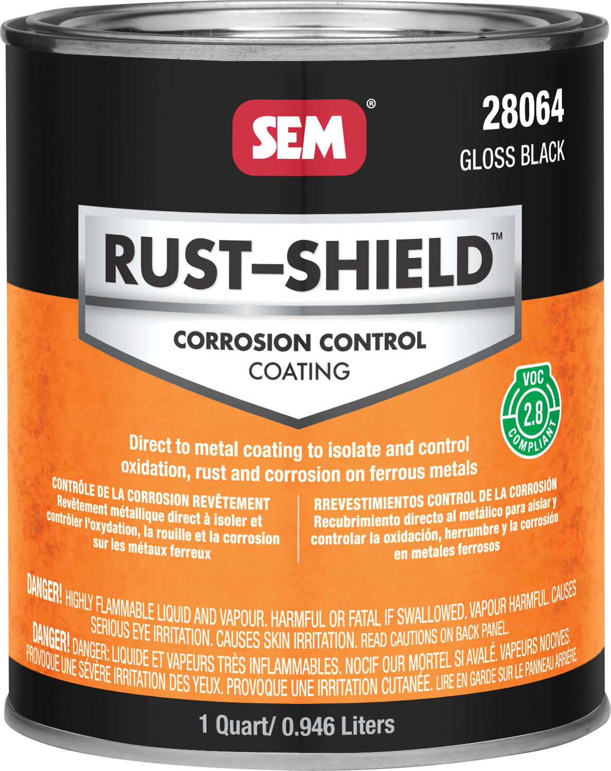RUST-SHIELD -2.8 Gloss Black