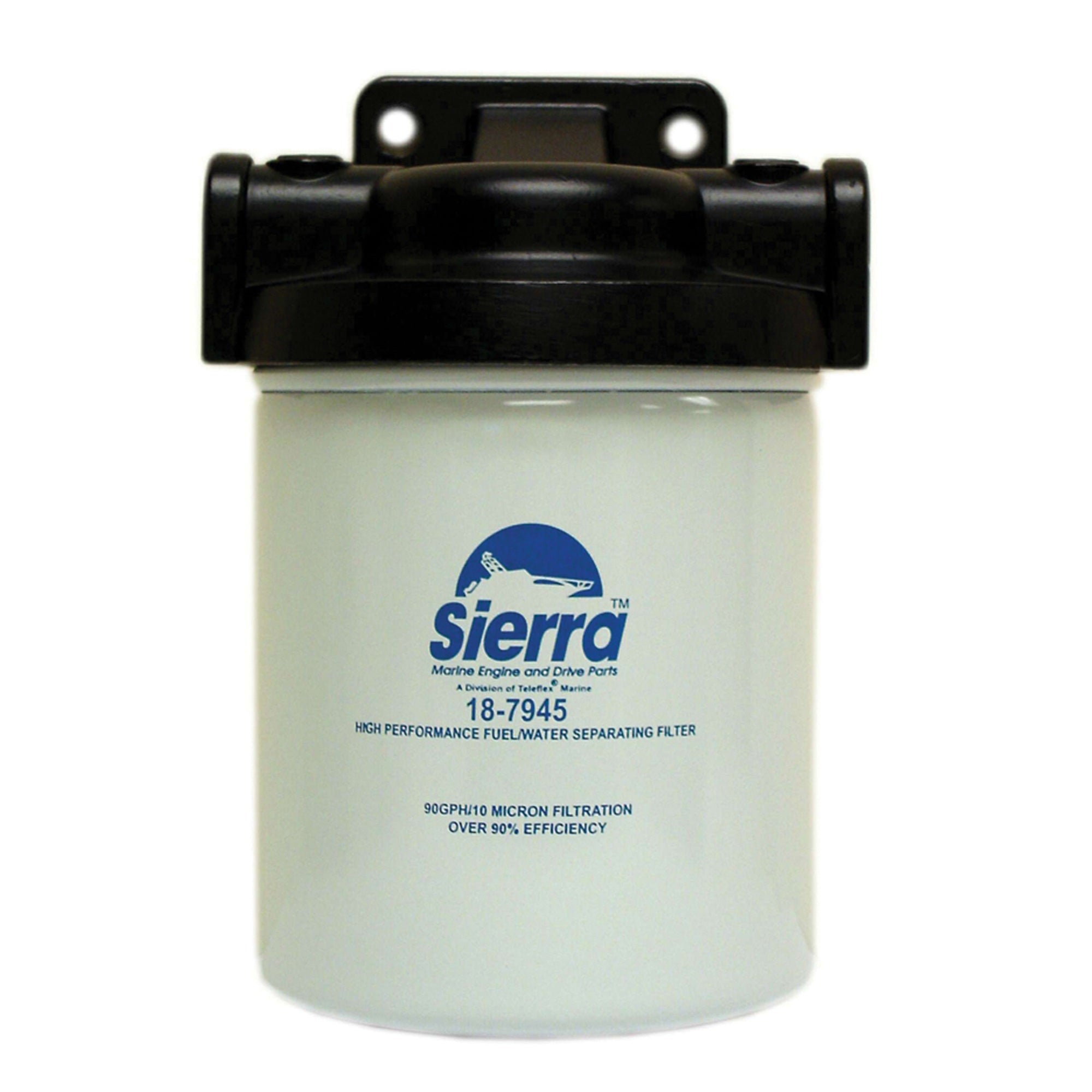 Sierra 10 Micron Fuel / Water Separator Kit - 1/4 Aluminum, Tall
