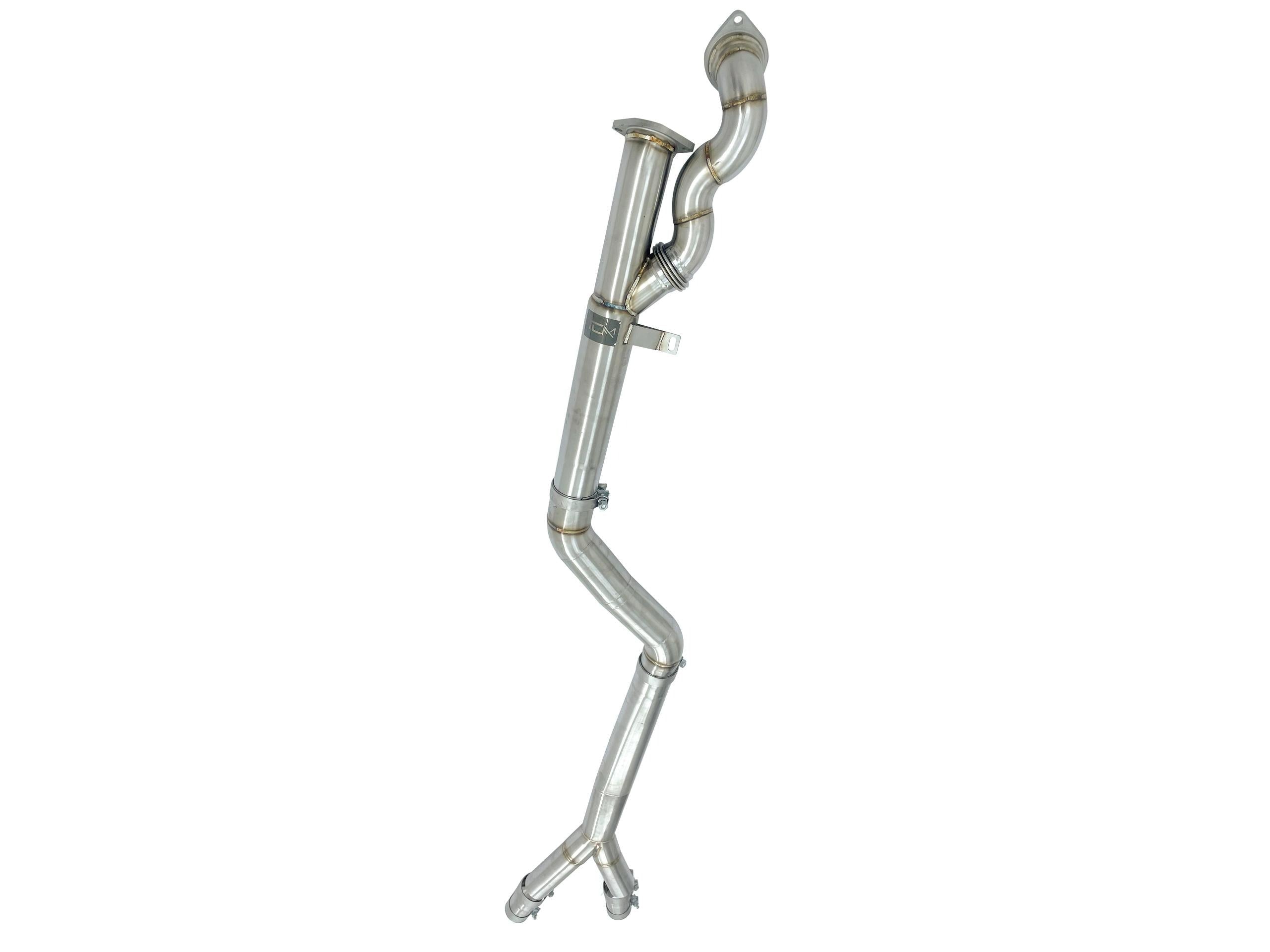 TCM S-Type Single 3.5" Midpipe w/Brace BMW M3 | M4 G80 G82 G83 S58