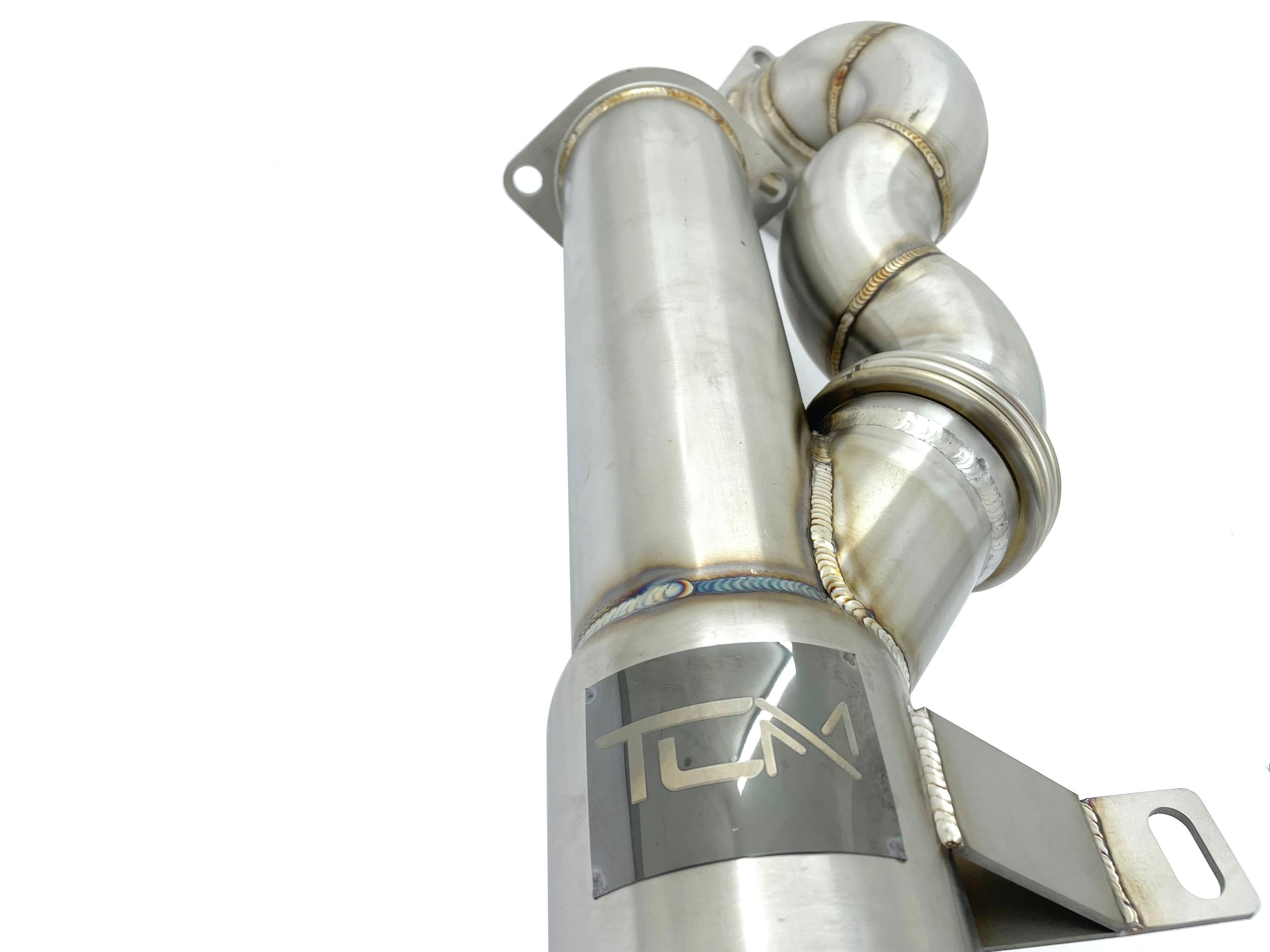 TCM S-Type Single 3.5" Midpipe w/Brace BMW M3 | M4 G80 G82 G83 S58