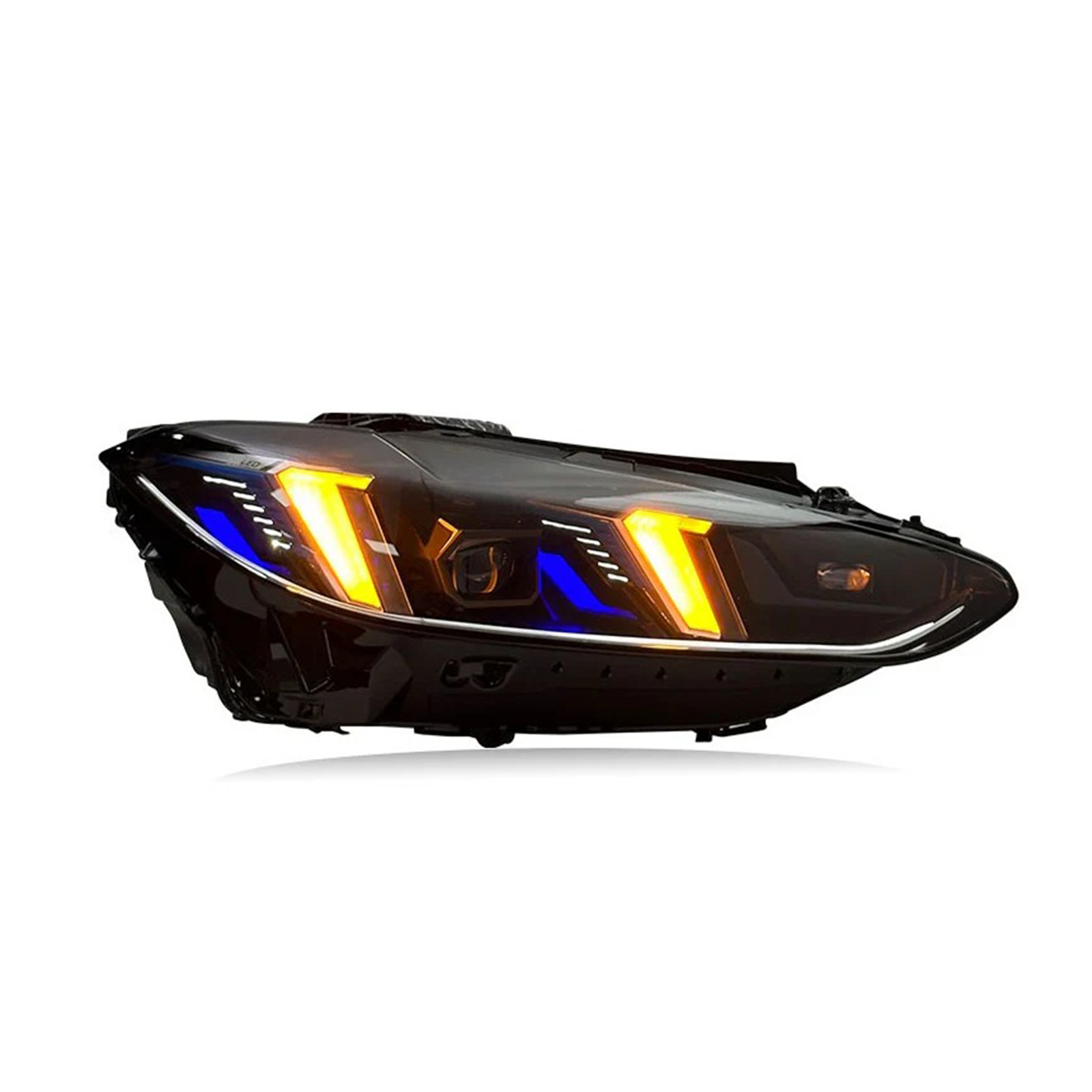 Facelift Snake Eyes Dual Color DRL Headlight V2 Upgrade for BMW G8X G80 M3 G82 M4 G22 G26 4 Series