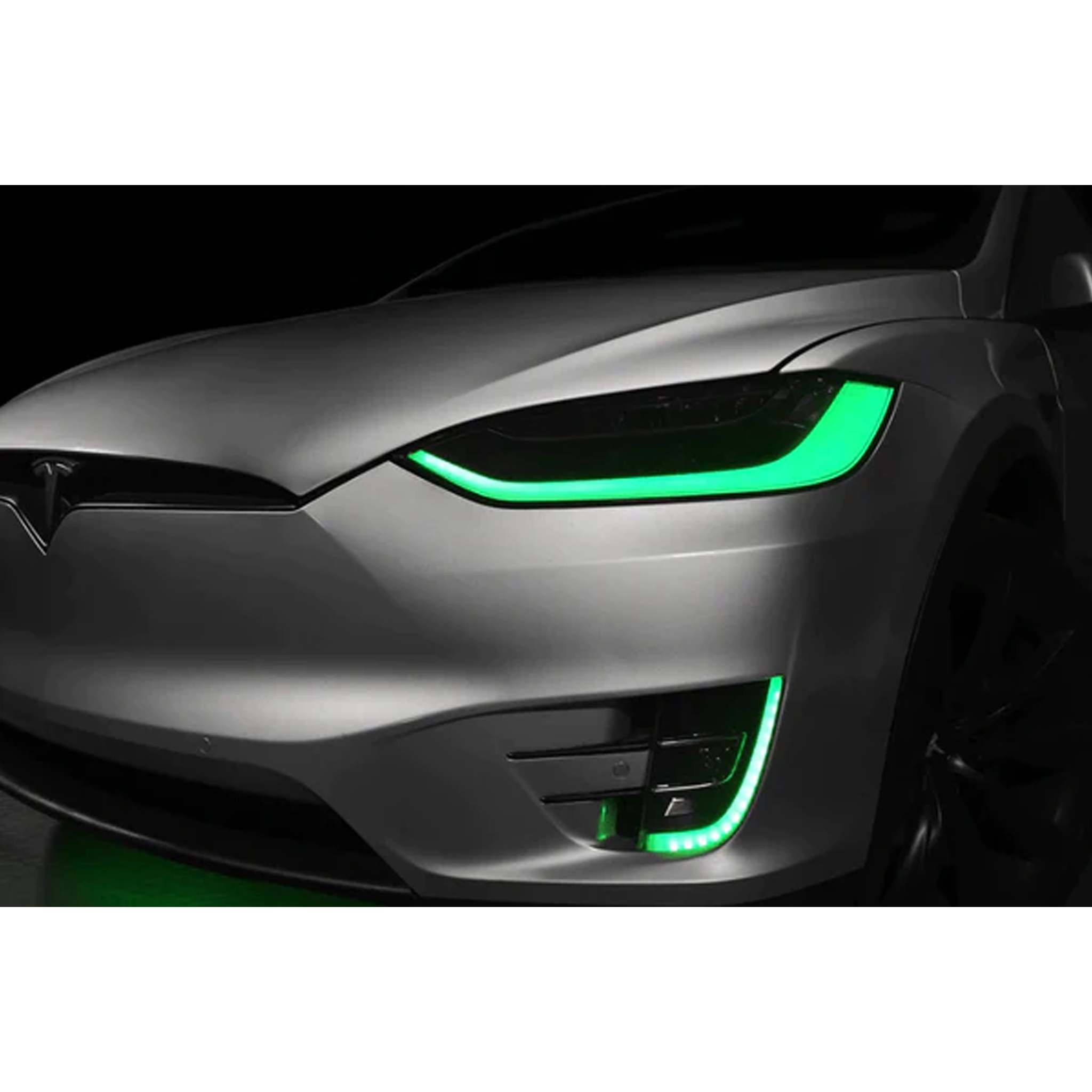Tesla Model X Multicolor Flow DRL Boards (2016-2021)