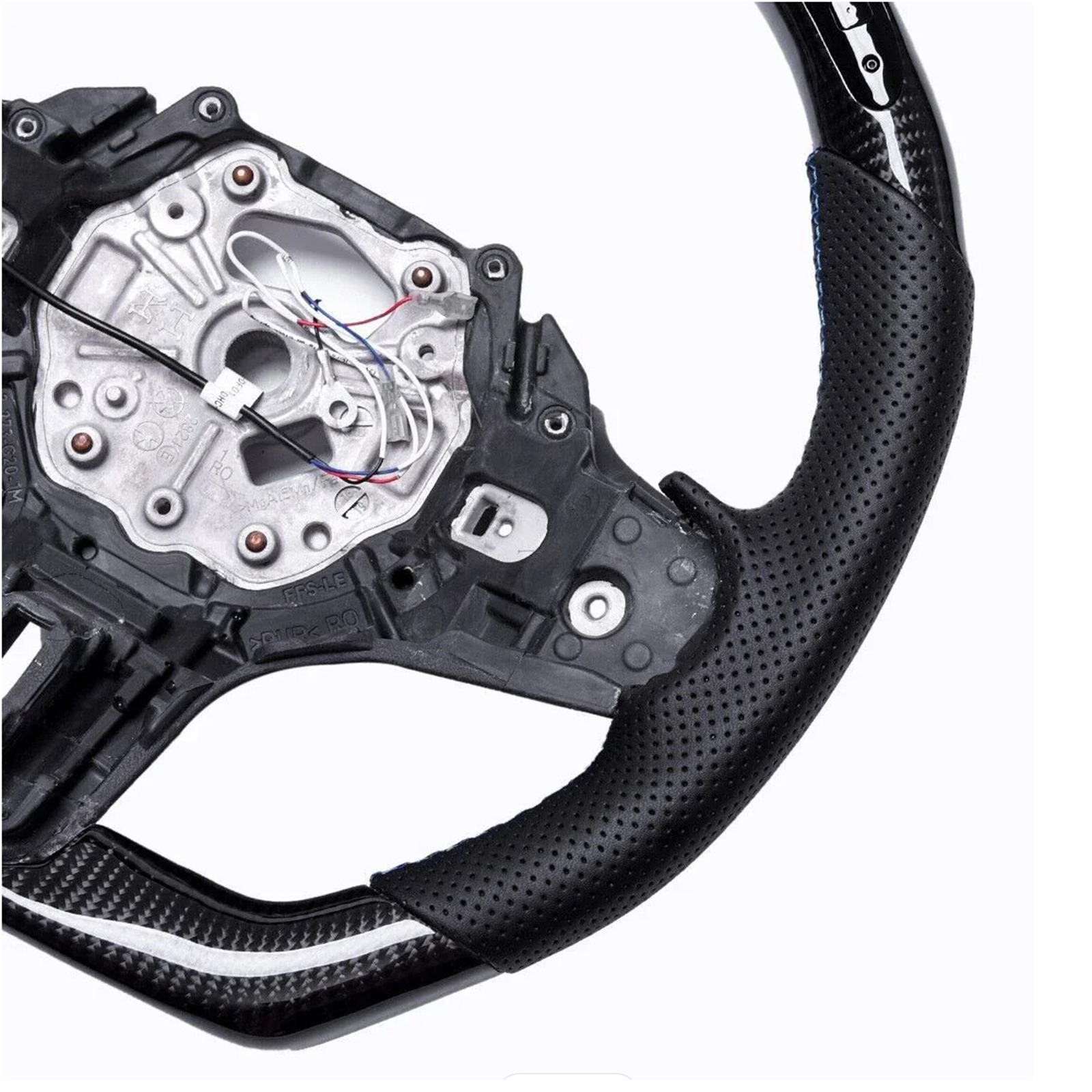 Carbon Fiber Steering Wheel w/ LED Display (Heated) for BMW G20 G80 G82 G83 3 Series M3 M4