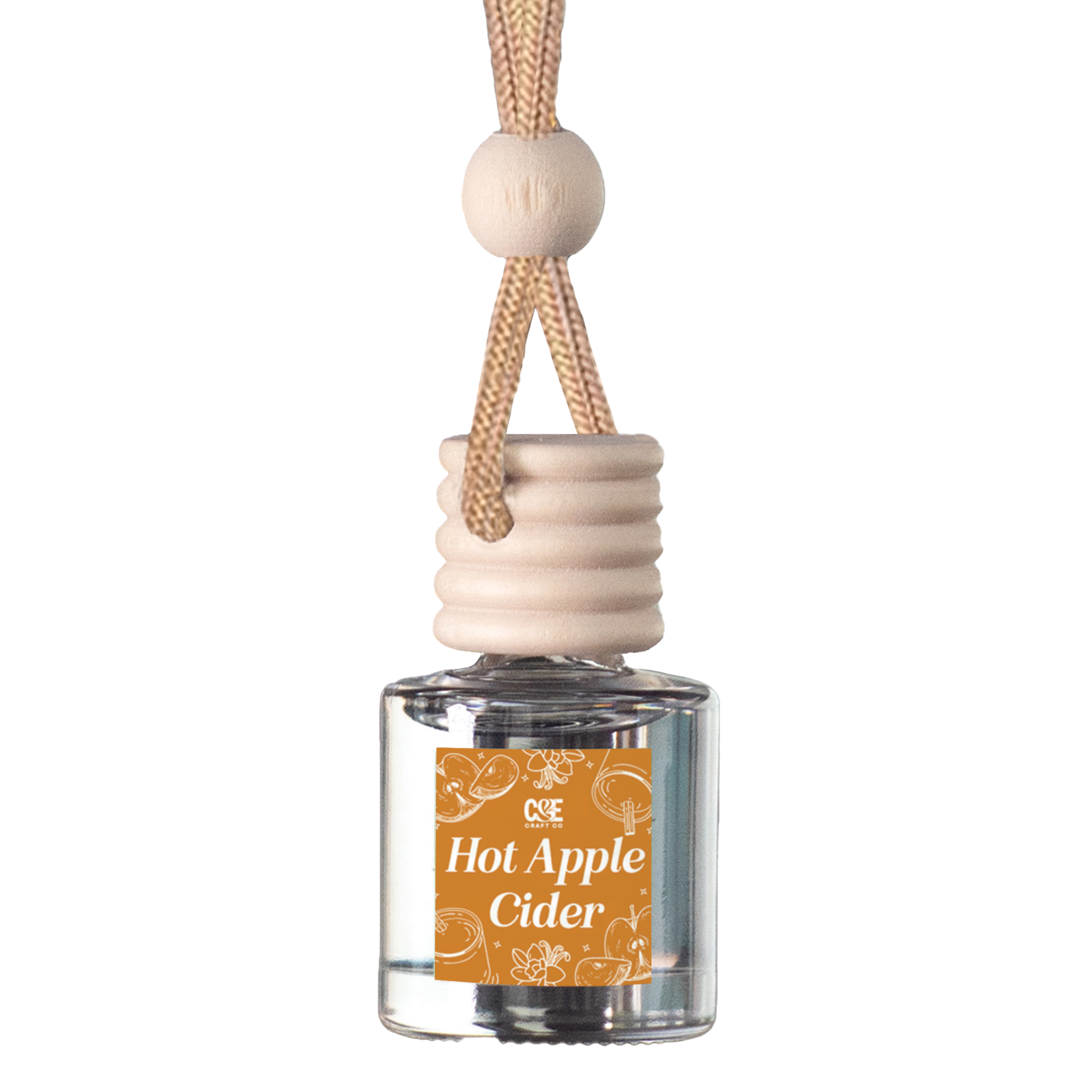 Hot Apple Cider Scented Car Freshener