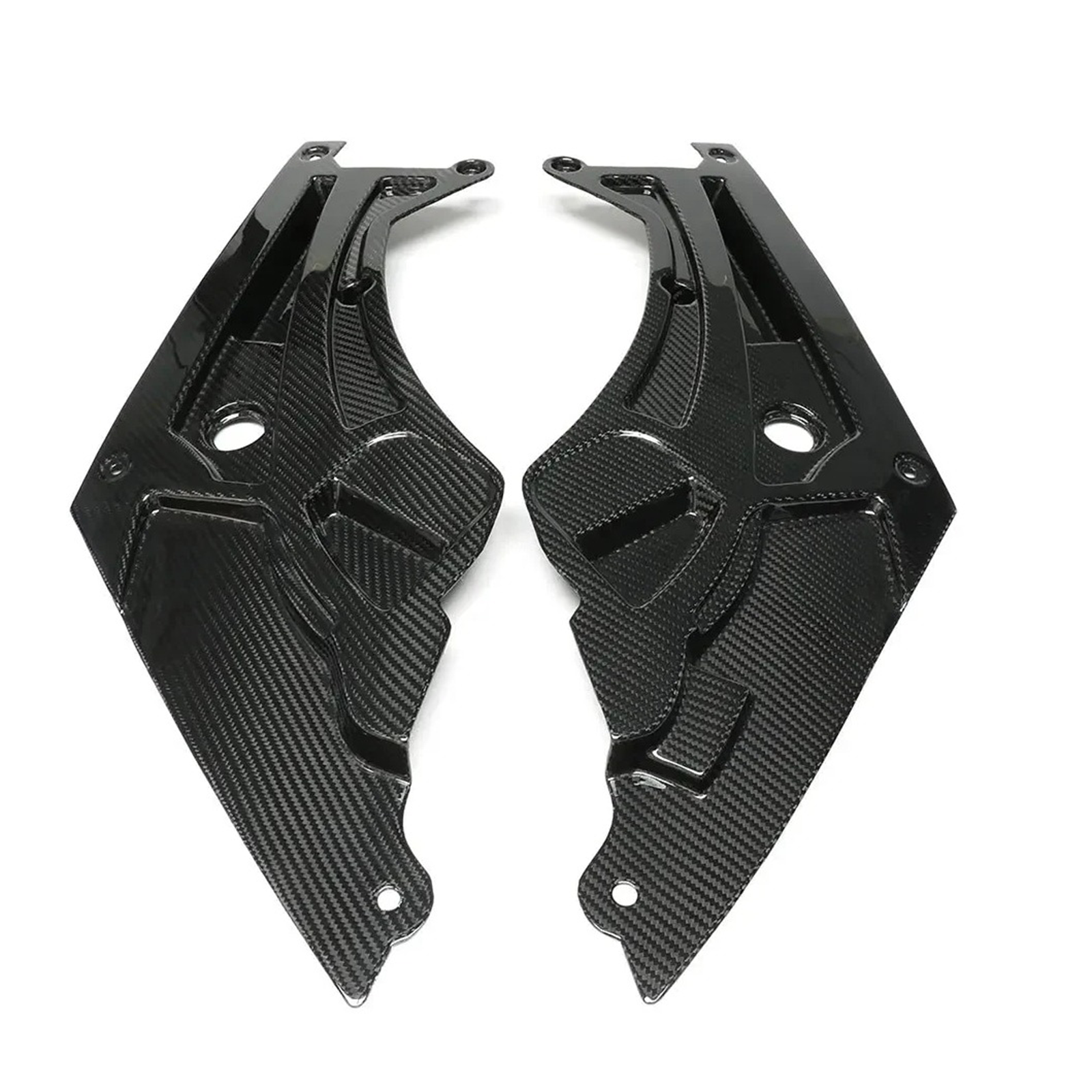 Dry Carbon Front Engine Corner Headlight Cover Set for BMW G8X G80 G81 M3 G82 G83 M4 G87 M2