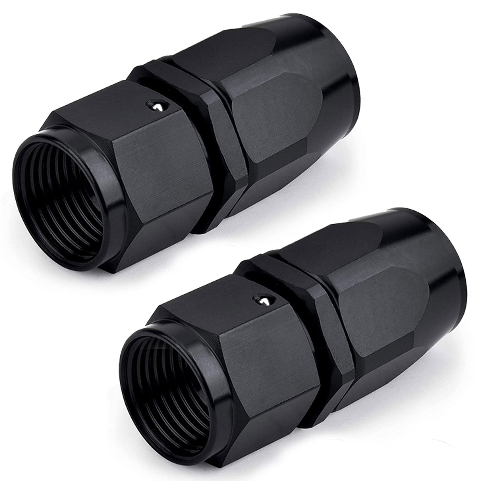 10AN/8AN/6AN Fitting Stainless Steel Braided Oil Fuel Hose Line Kit 5Feet Black