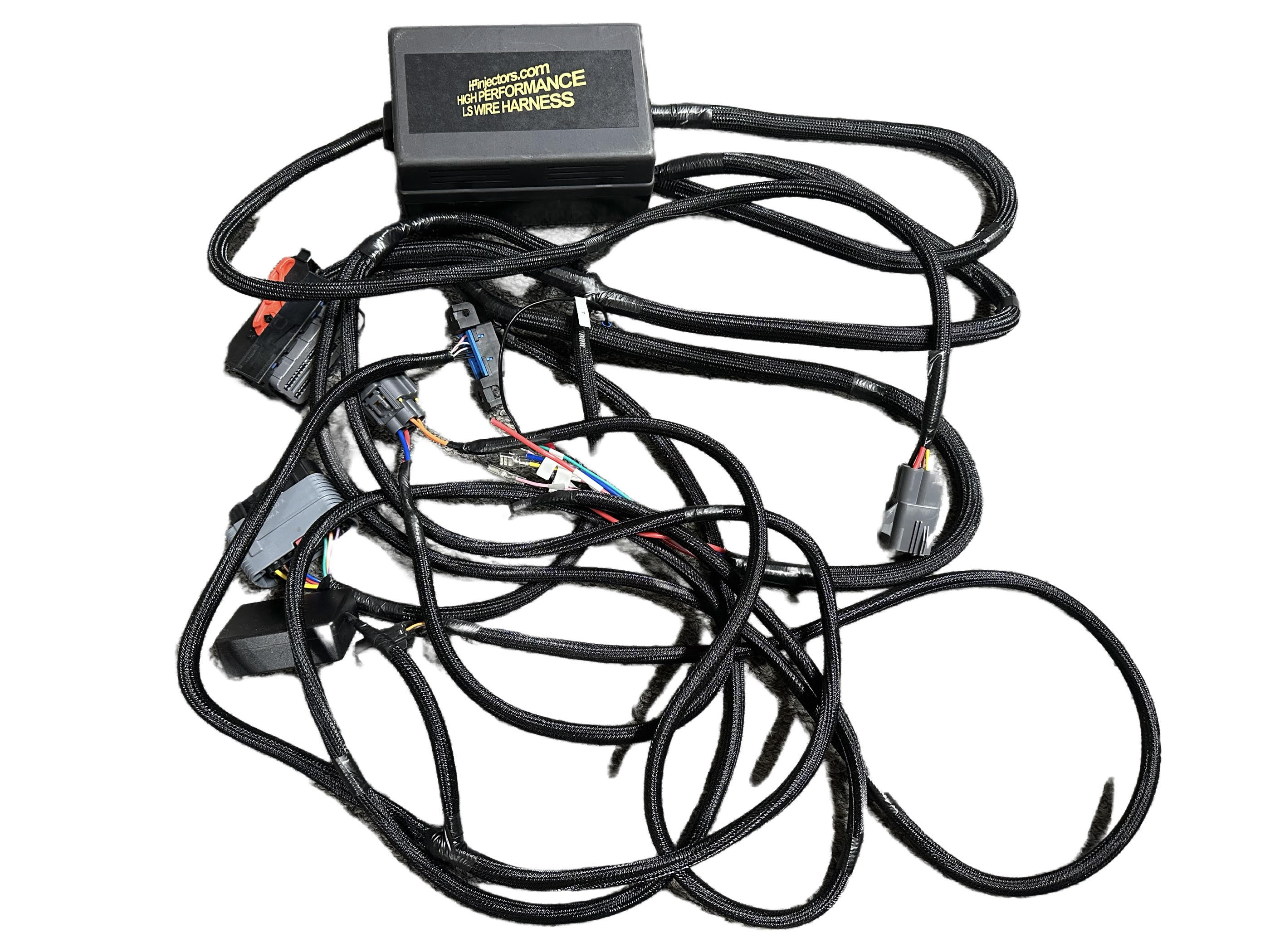 2015–2023 Hemi Stand Alone BRAIDED LOOM Wiring Harness – TR6060 Manual Swap Harness | HPI